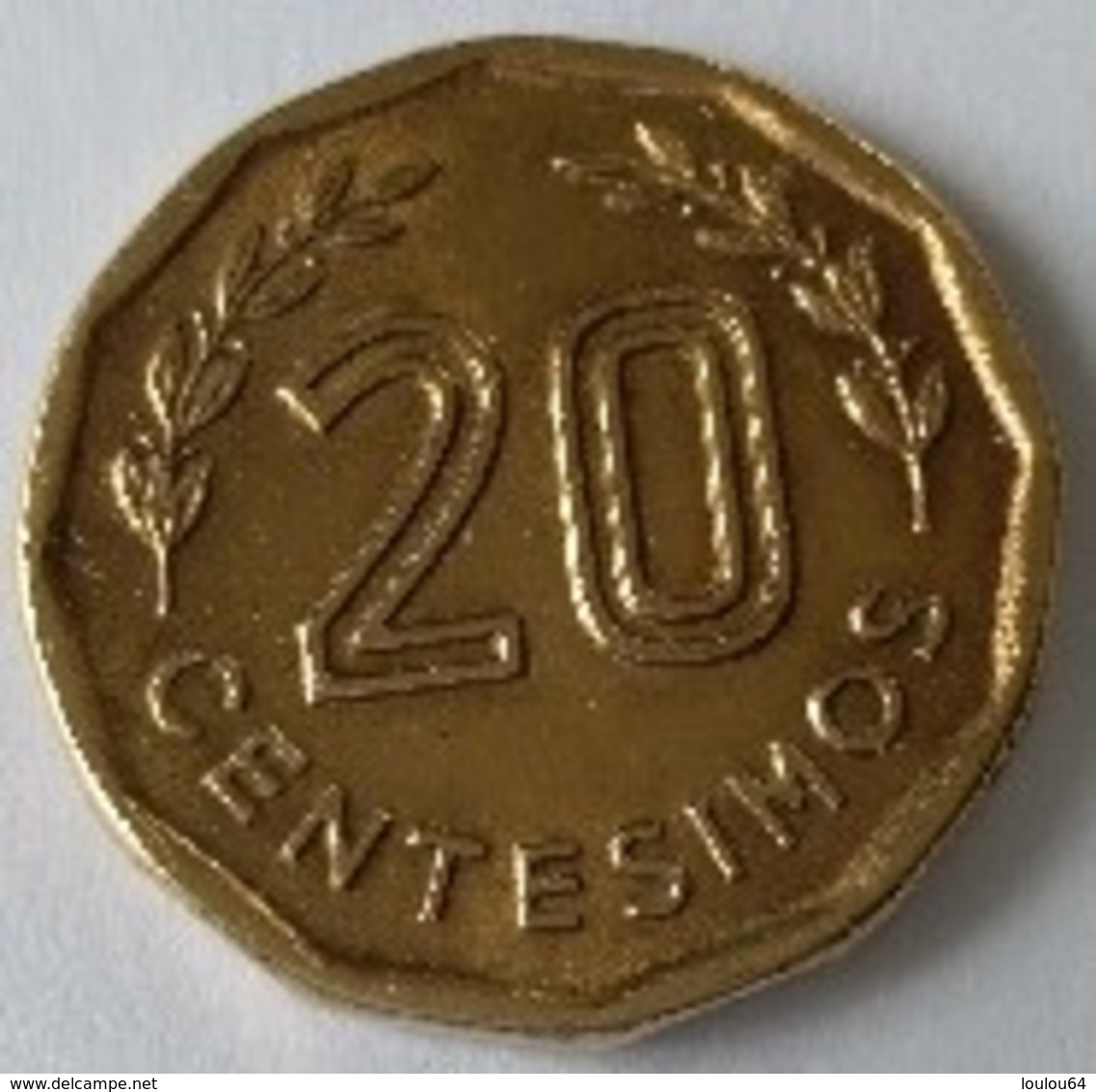 URUGUAY - 20 Centesimos 1976 - Superbe - - Uruguay