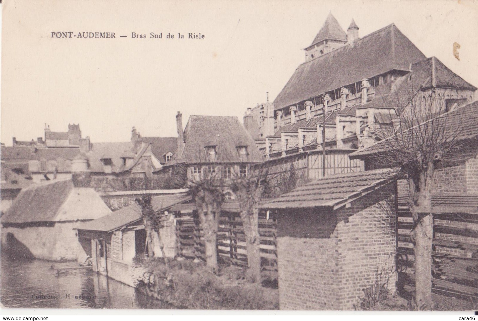 CPA -  PONT AUDEMER - Bras Sur De La Risle - Pont Audemer