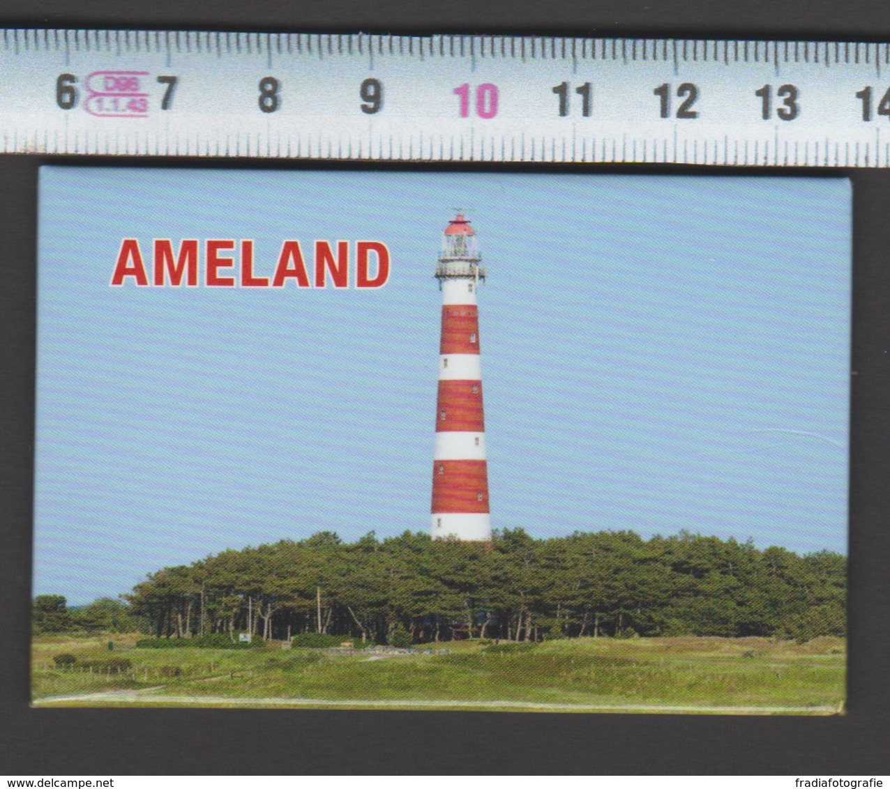 Koelkast Magneet Ameland -  Fridge Magnet Ameland (vuurtoren) - Tourism