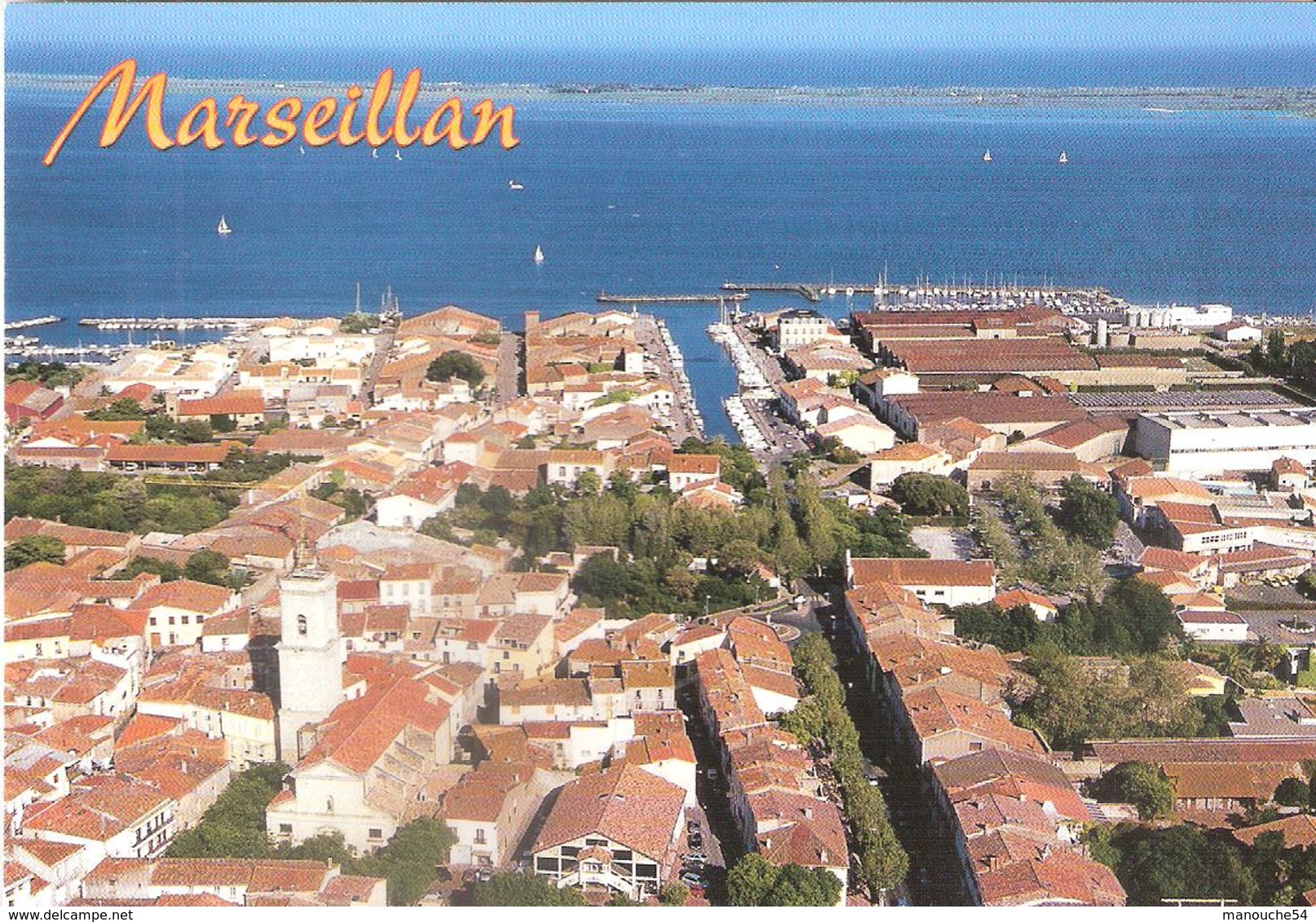 LOT DE 10 CPSM DE MARSEILLAN - Marseillan