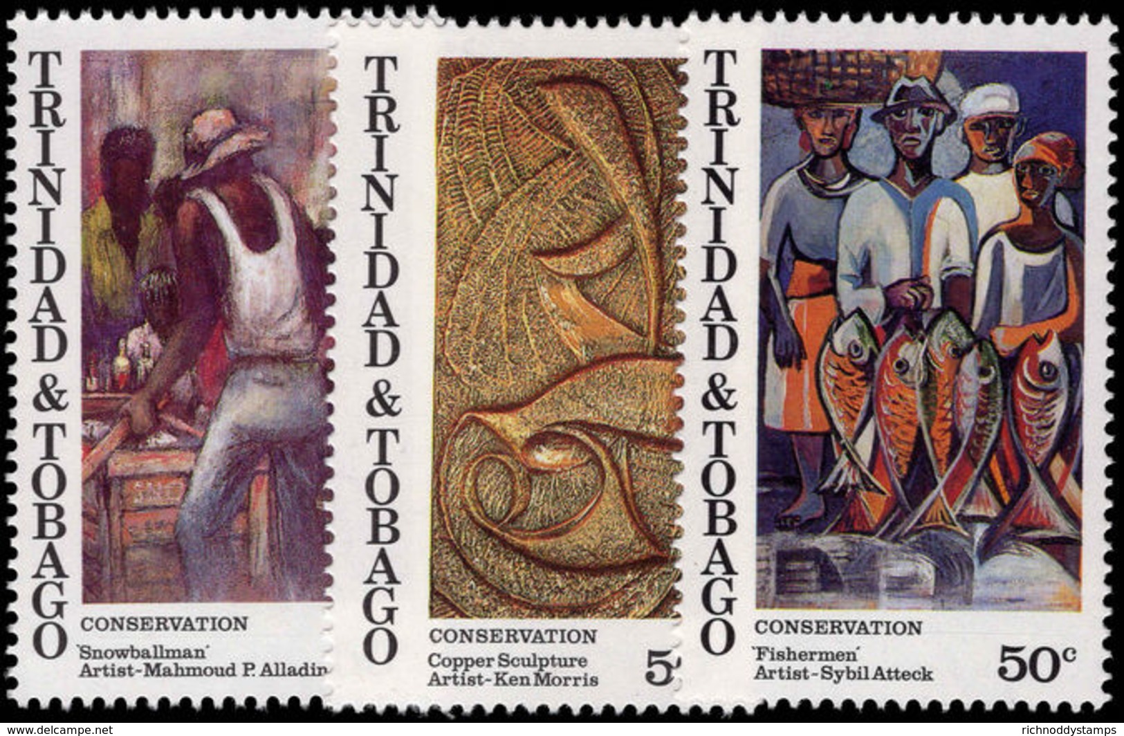 Trinidad & Tobago 1995 Trinidad Art Society Unmounted Mint. - Trinidad & Tobago (1962-...)