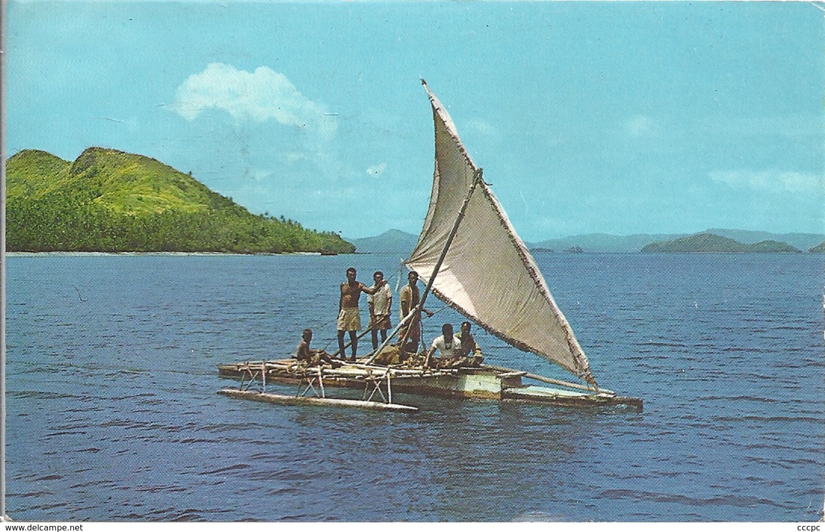 CPM Fidji Fijian Outrigger The Takia - Catamaran Fidjien - Fidji