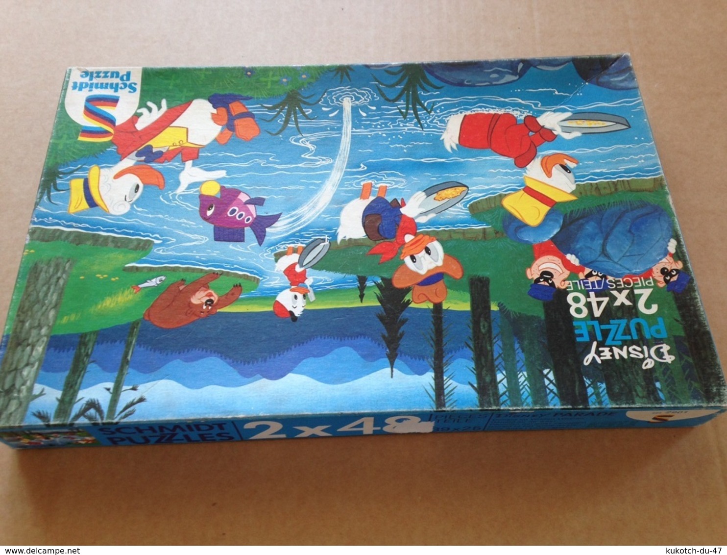 Disney - Puzzle "Donald au farwest" - 1980