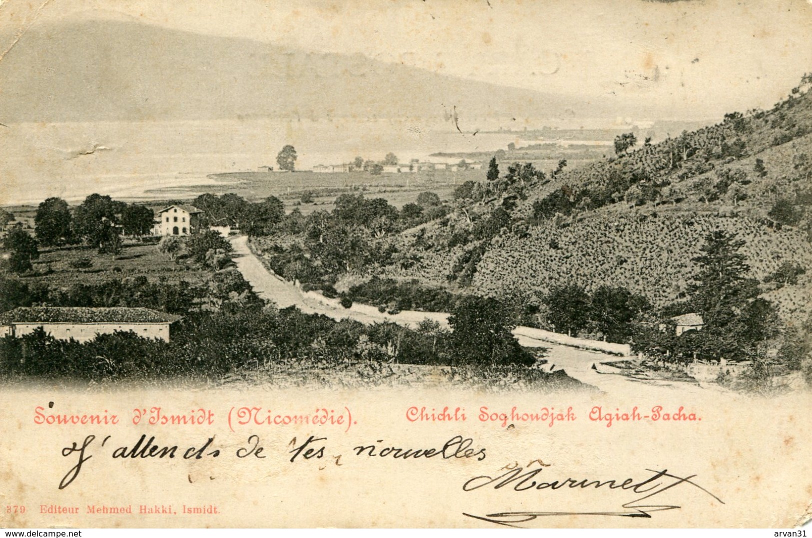 SOUVENIR D' ISMIDT (NICOMEDIE)  -  CARTE PRECURSEUR - (PRECURSOR POSTCARD)  - - Turquie