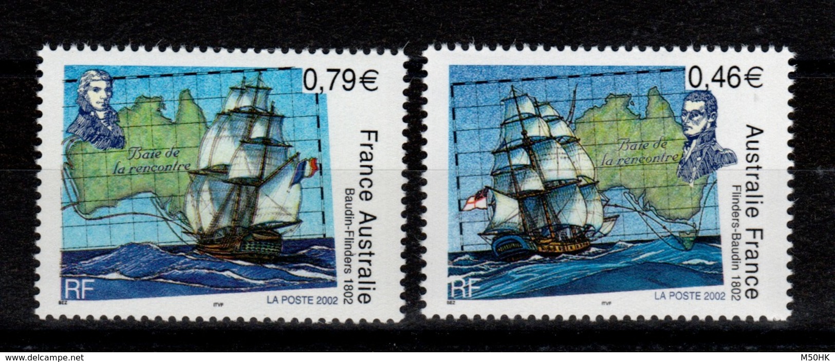 YV 3476 / 3477 N** France Australie - Prix = Faciale - Nuevos