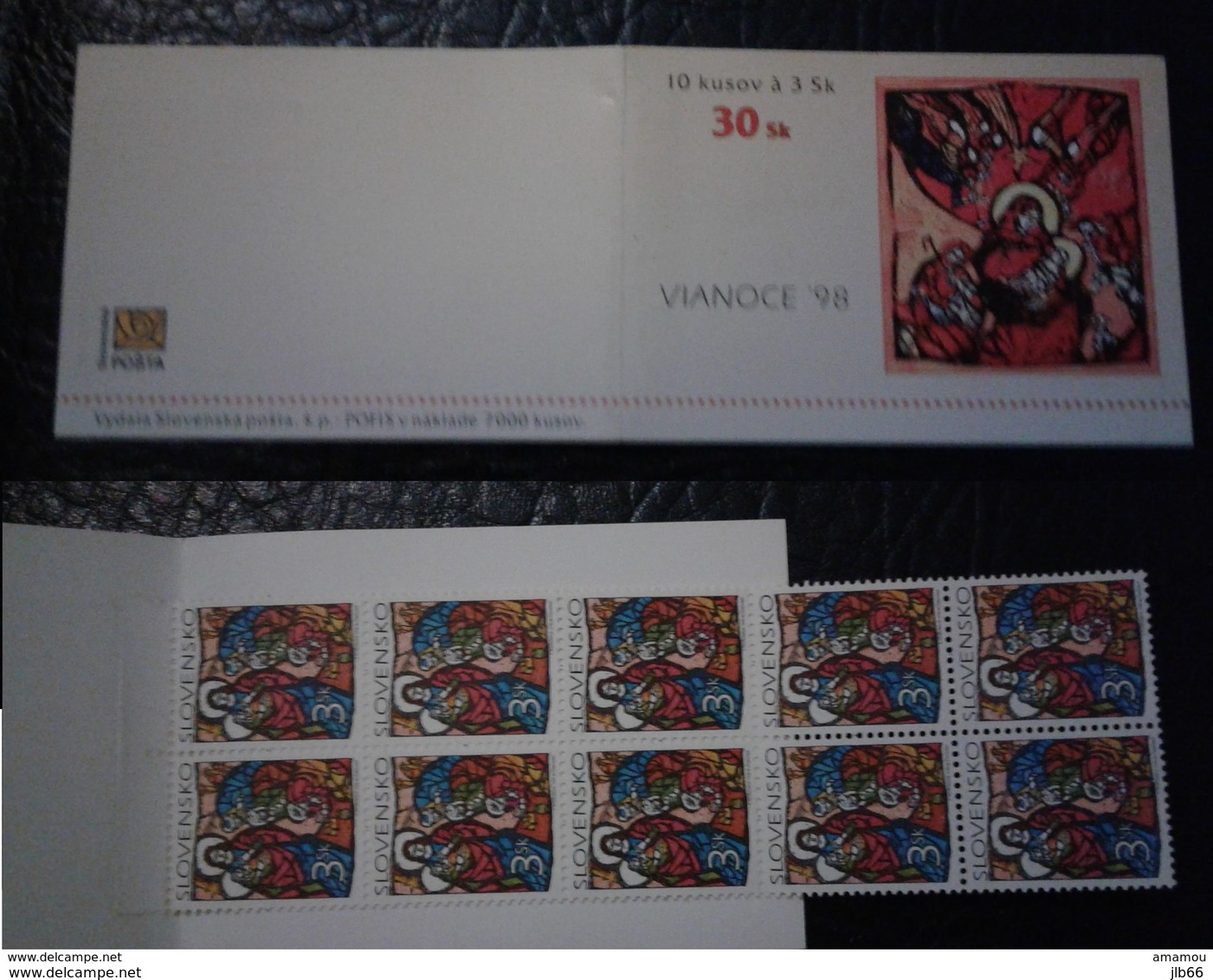 Carnet Rois Mages Noël1998 De 10  Timbres C 284 / Booklet Christmas 1998  Mi 28 (327) - Unused Stamps