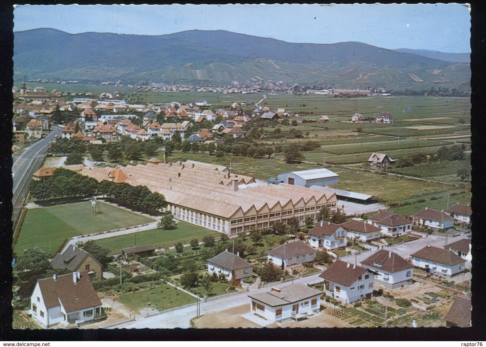 CPM Neuve 68 WINTZENHEIM Vue Aérienne Au 1er Plan L'usine JAZ - Wintzenheim