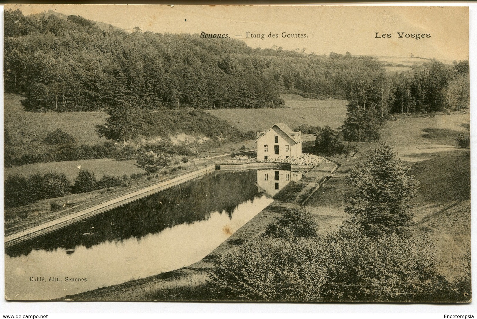 CPA - Carte Postale - France - Senones - Etang Des Gouttes (I9626) - Senones