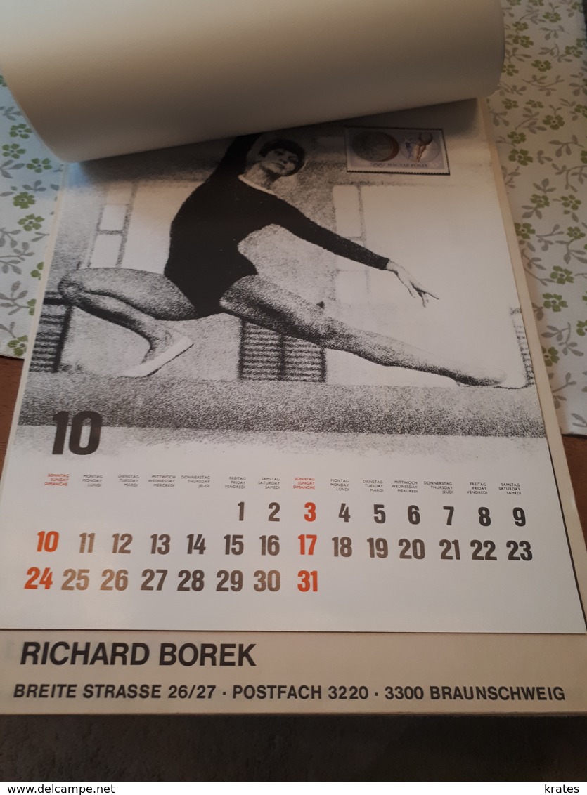 Old Calendar - Richard Borek, Montreal 1976, Excellent, RR - Grossformat : 1971-80