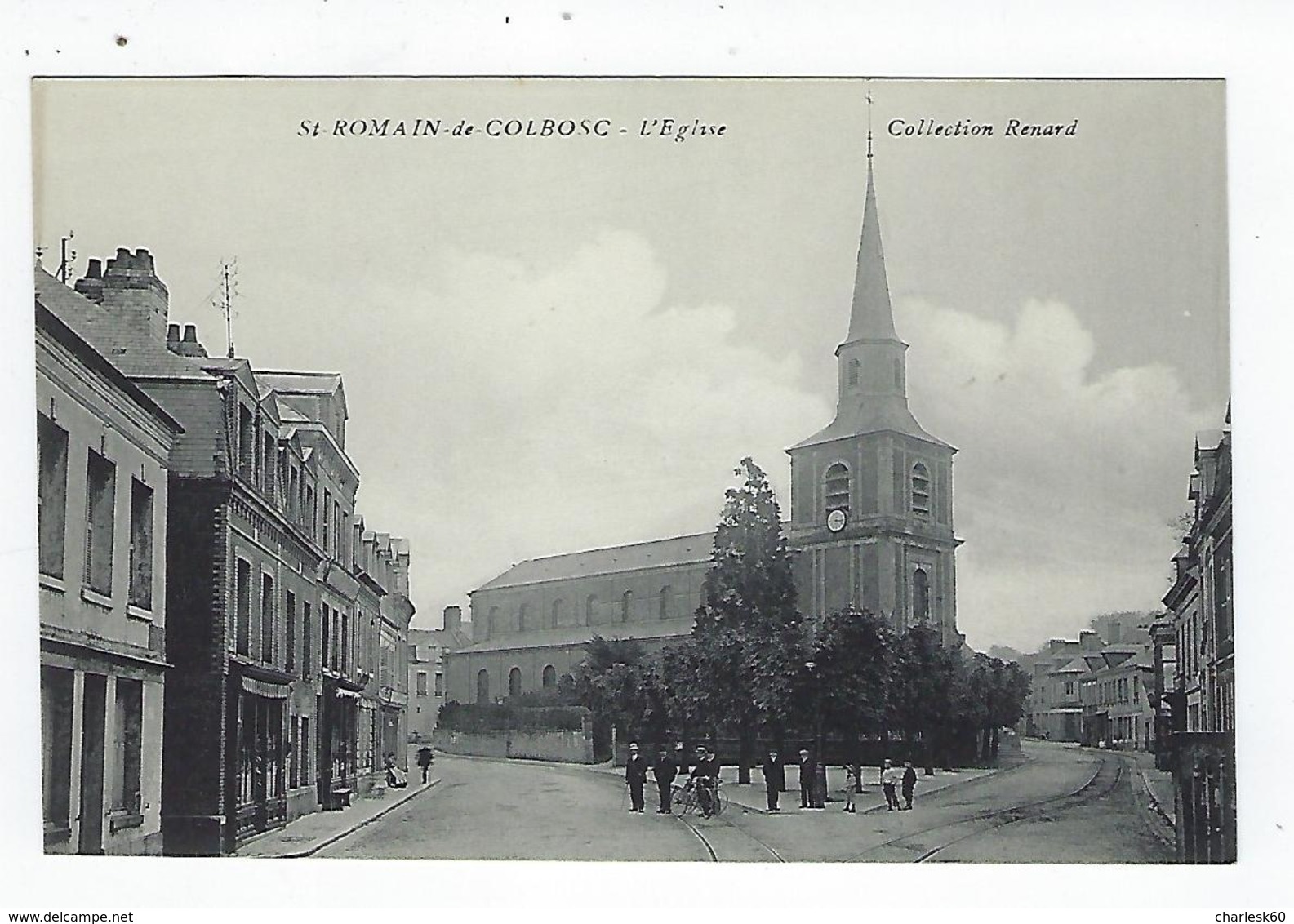 CPA - 76 - Saint Romain De Colbosc - L'Église - Église - Collection Renard - Saint Romain De Colbosc