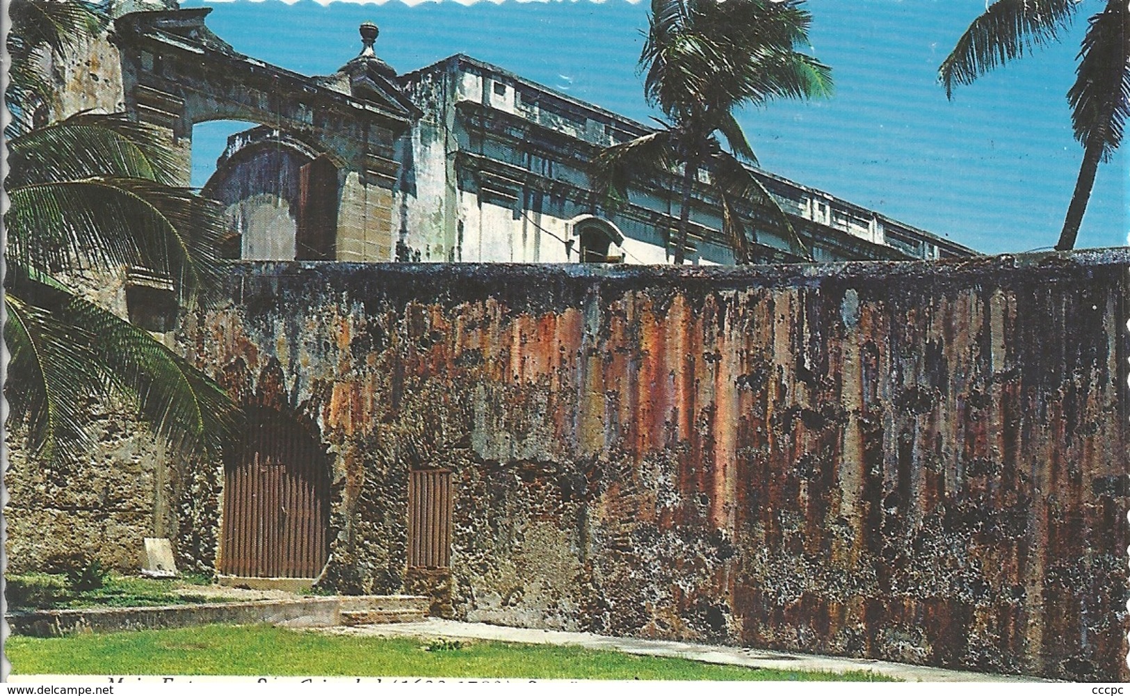 CPM Puerto Rico San Juan Main Entrance San Cristobal - Autres & Non Classés