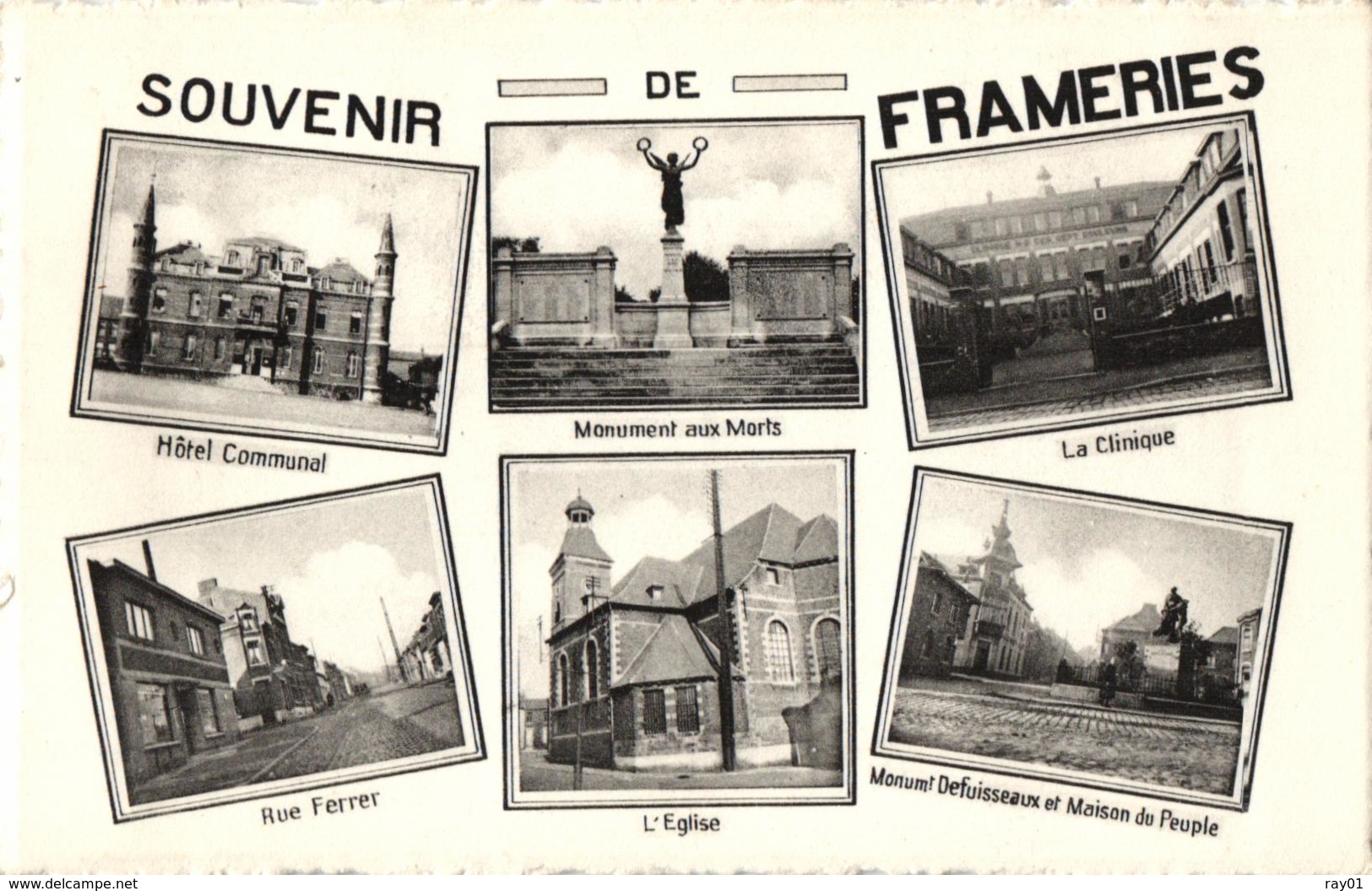 BELGIQUE - HAINAUT - FRAMERIES - Souvenir De ... - Frameries