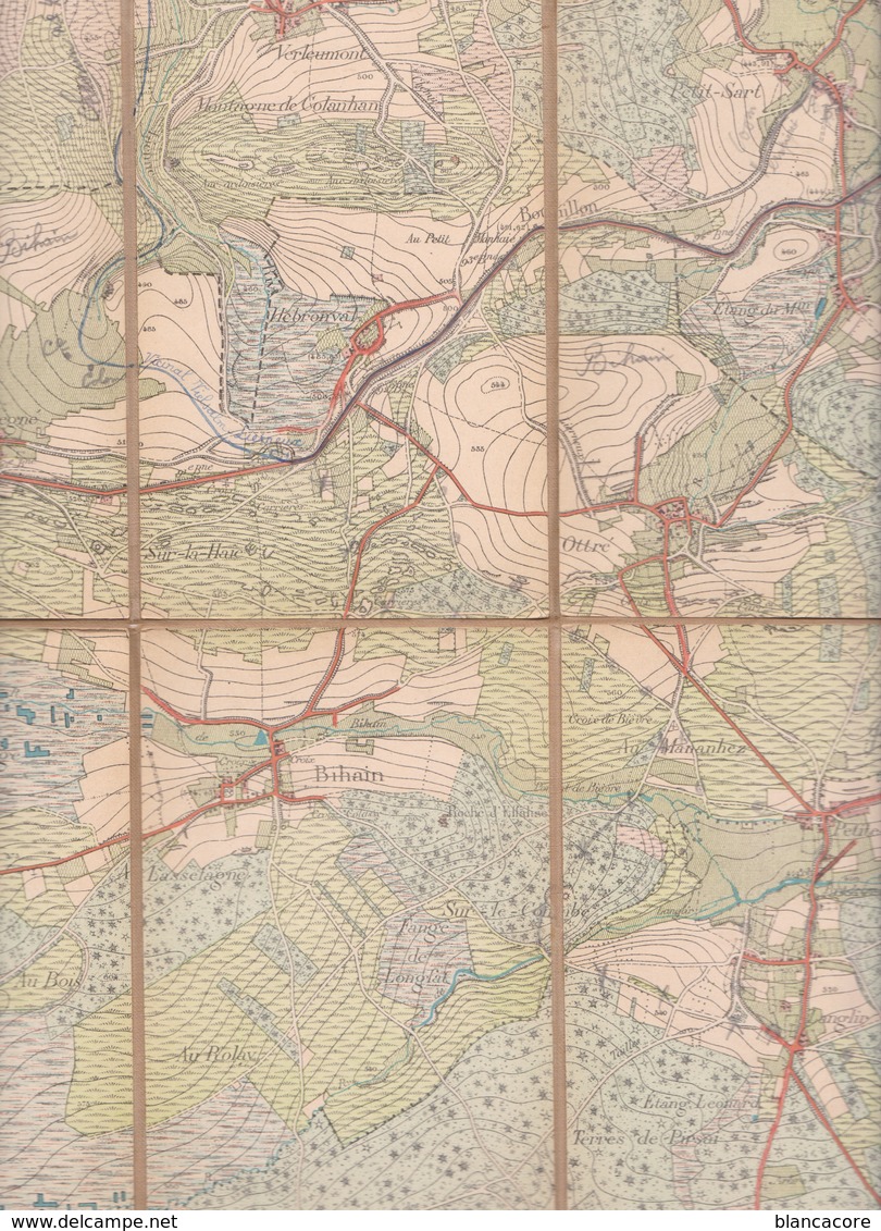 BIHAIN ( Commune De Vielsalm ) Vers 1900 - Cartes Géographiques