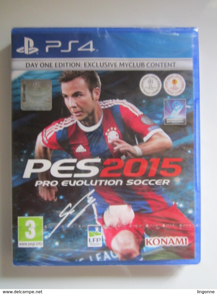 Jeu PS4 PES2015 Edition Exclusive - Sous Blister Neuf - PS4