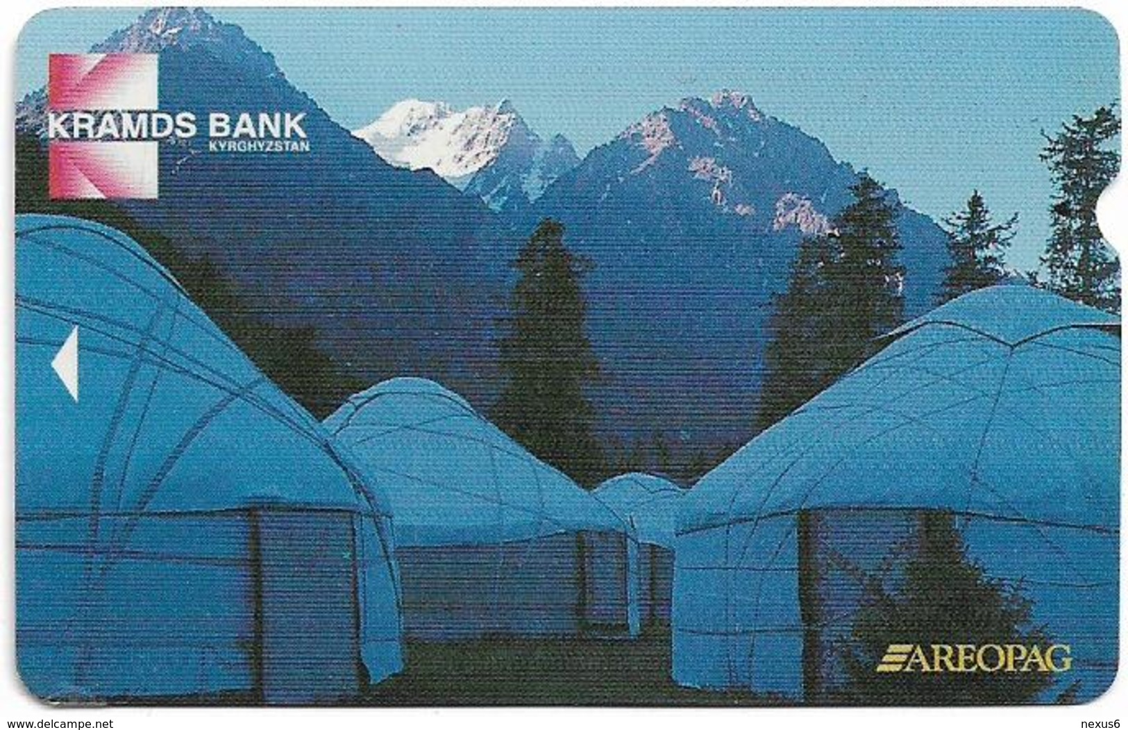 Kyrgyzstan - Kyrgyz Telecom (Alcatel) - Nomad Tents, 10Units, Used - Kirgisistan