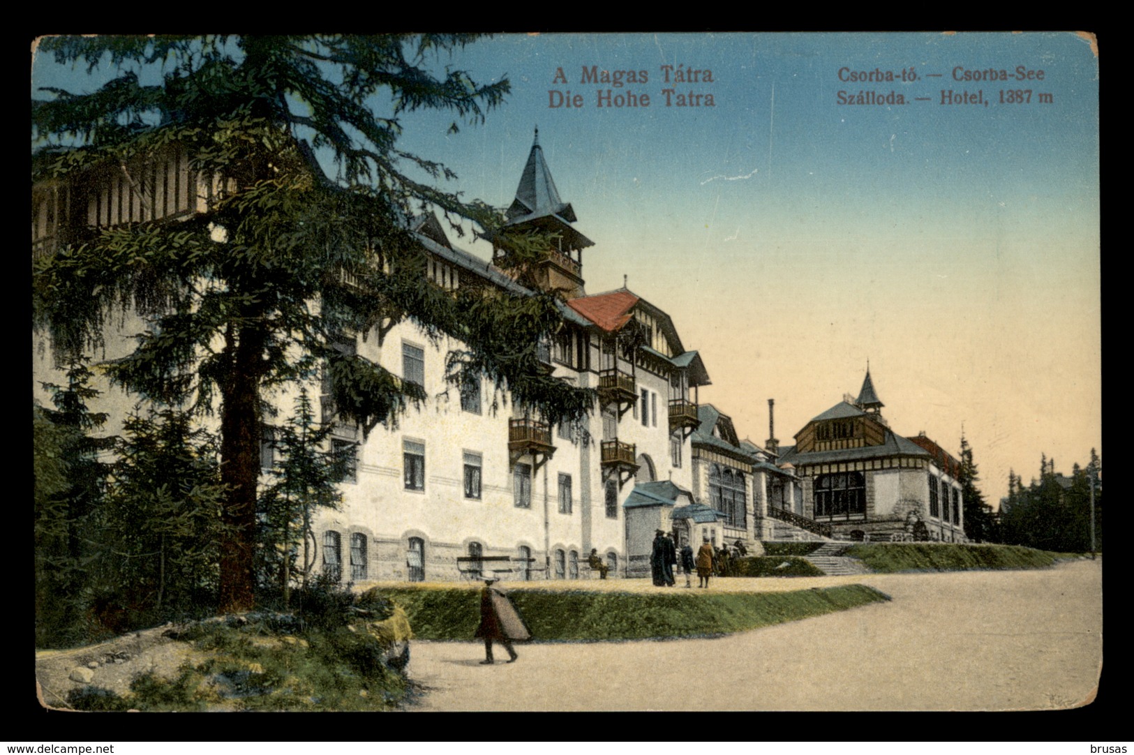 Die Hohe Tatra - Csorba See - Hotel, Szalloda - Slowakije