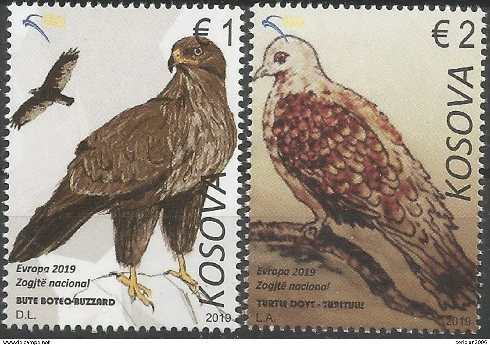 Europa 2019 / Kosovo / Set 2 Stamps - 2019