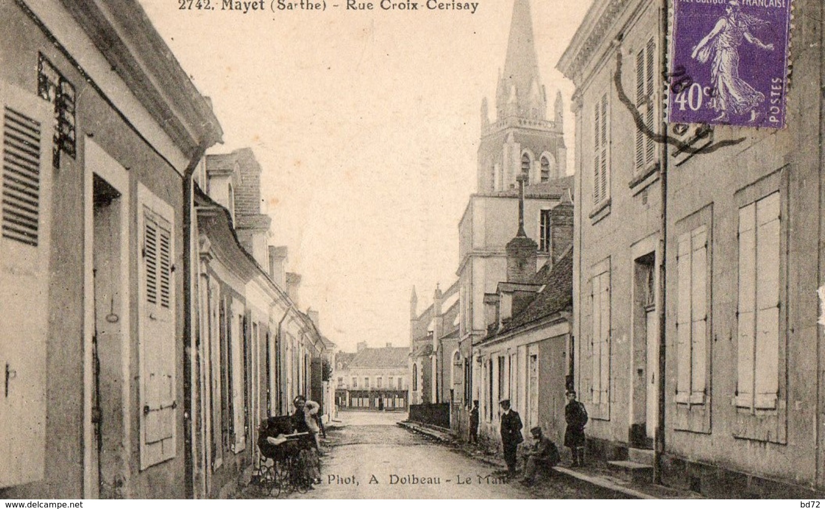 MAYET - Rue Croix Cerisay - Mayet