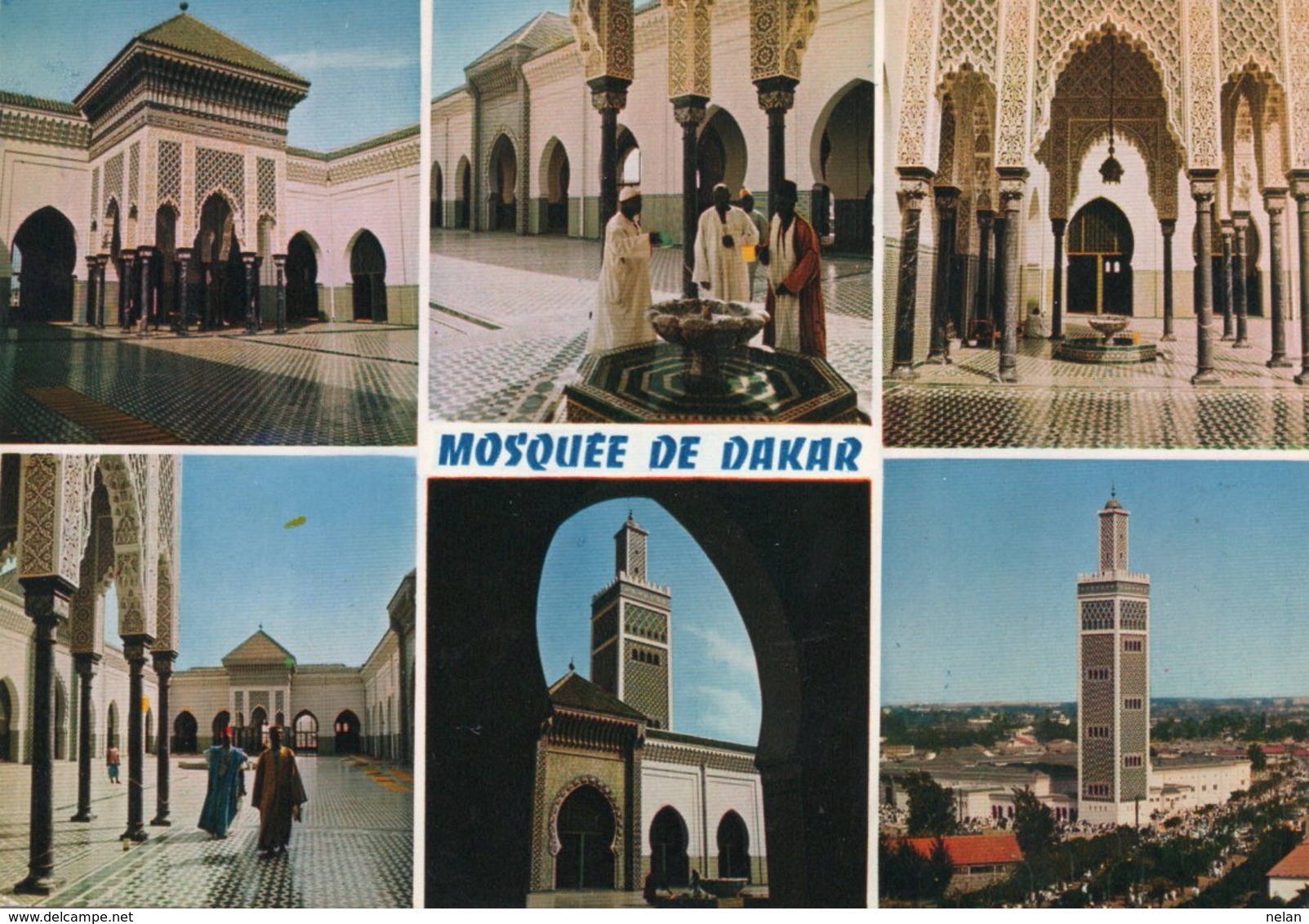 MOSQUEE DE DAKAR- VIAGGIATA 1982    FG - Senegal