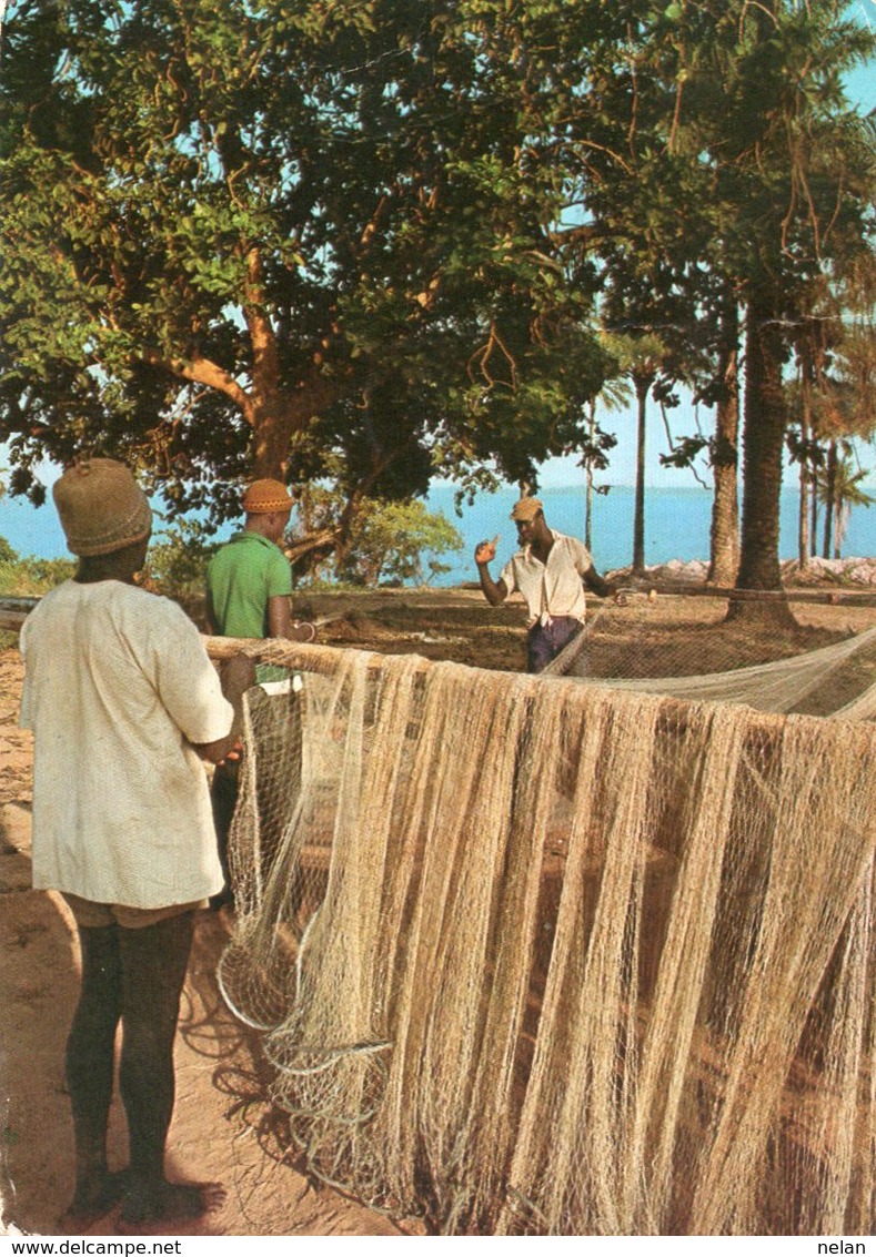 GUINEA-BISSAU-PESCADORES BIJAGOS- VIAGGIATA 1982    FG - Guinea Bissau