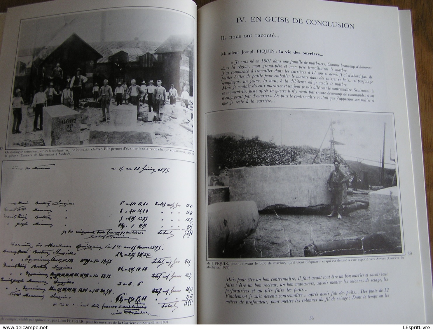 LE MARBRE DANS LA REGION PHILIPPEVILLE Régionalisme Carrière Pierre Locomobile Vodelée Gochenée Villers Vodecée Soulme