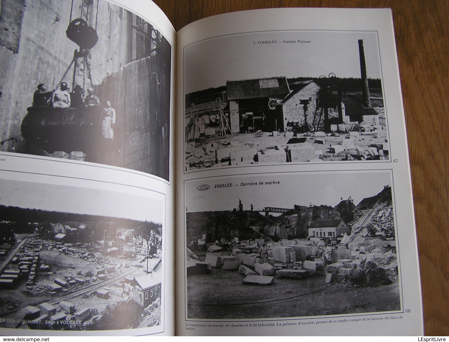 LE MARBRE DANS LA REGION PHILIPPEVILLE Régionalisme Carrière Pierre Locomobile Vodelée Gochenée Villers Vodecée Soulme