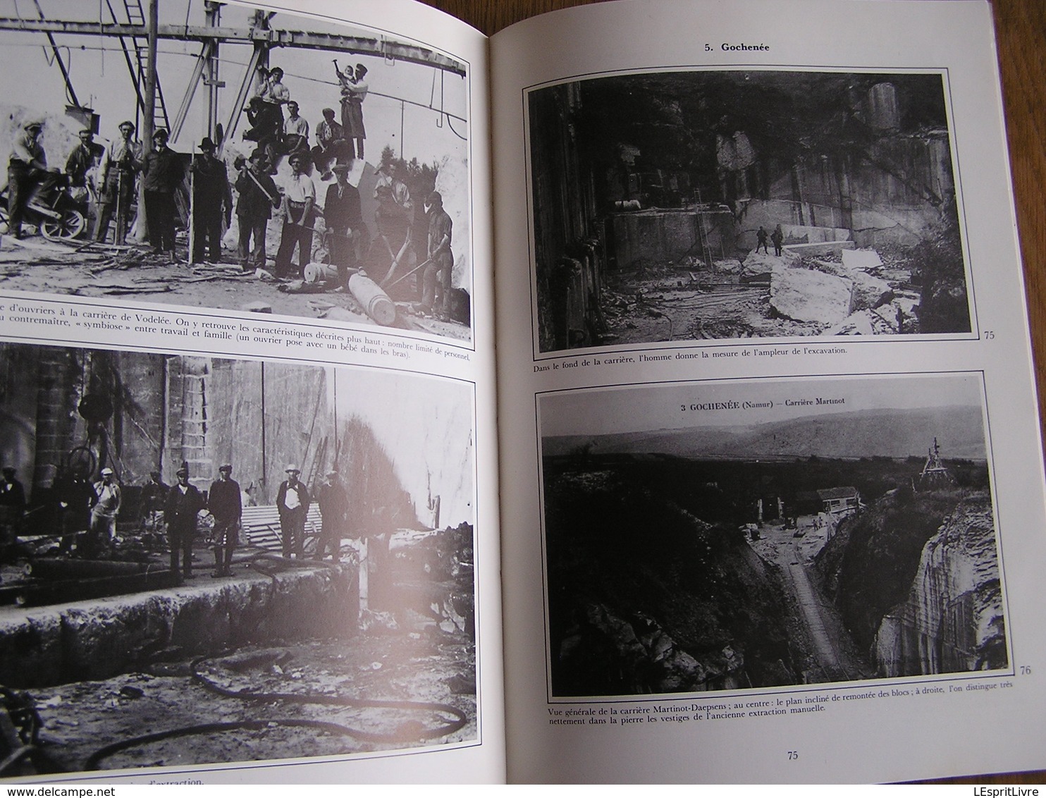 LE MARBRE DANS LA REGION PHILIPPEVILLE Régionalisme Carrière Pierre Locomobile Vodelée Gochenée Villers Vodecée Soulme