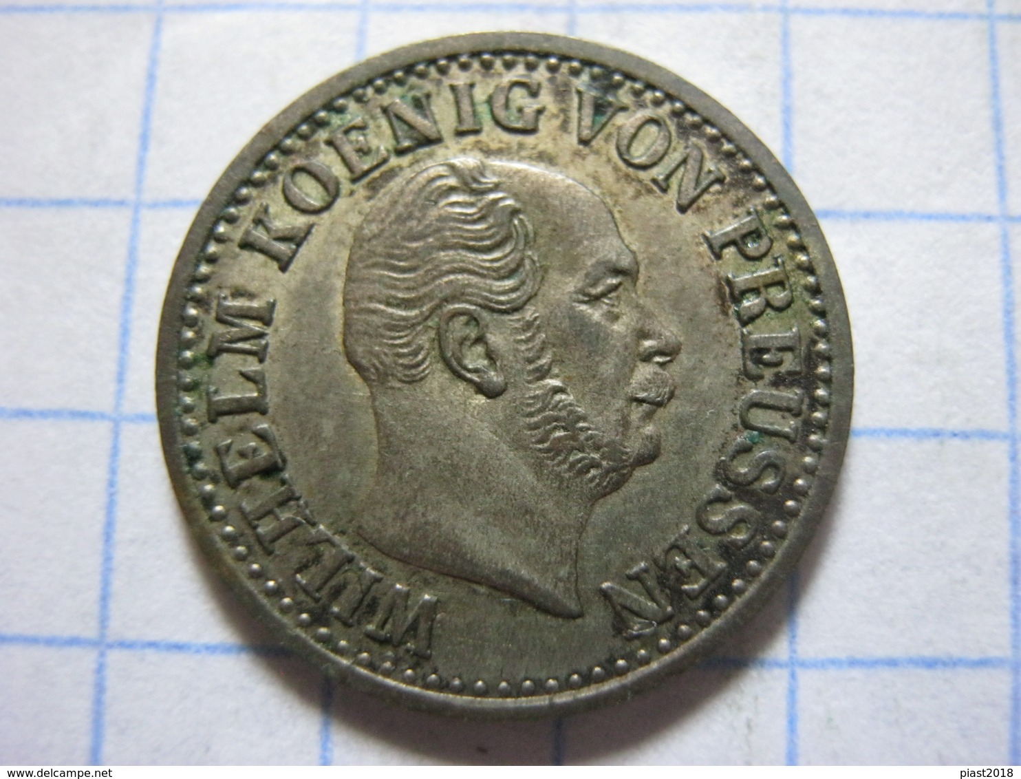 Prussia ½ Silbergroschen 1872 (A) - Petites Monnaies & Autres Subdivisions