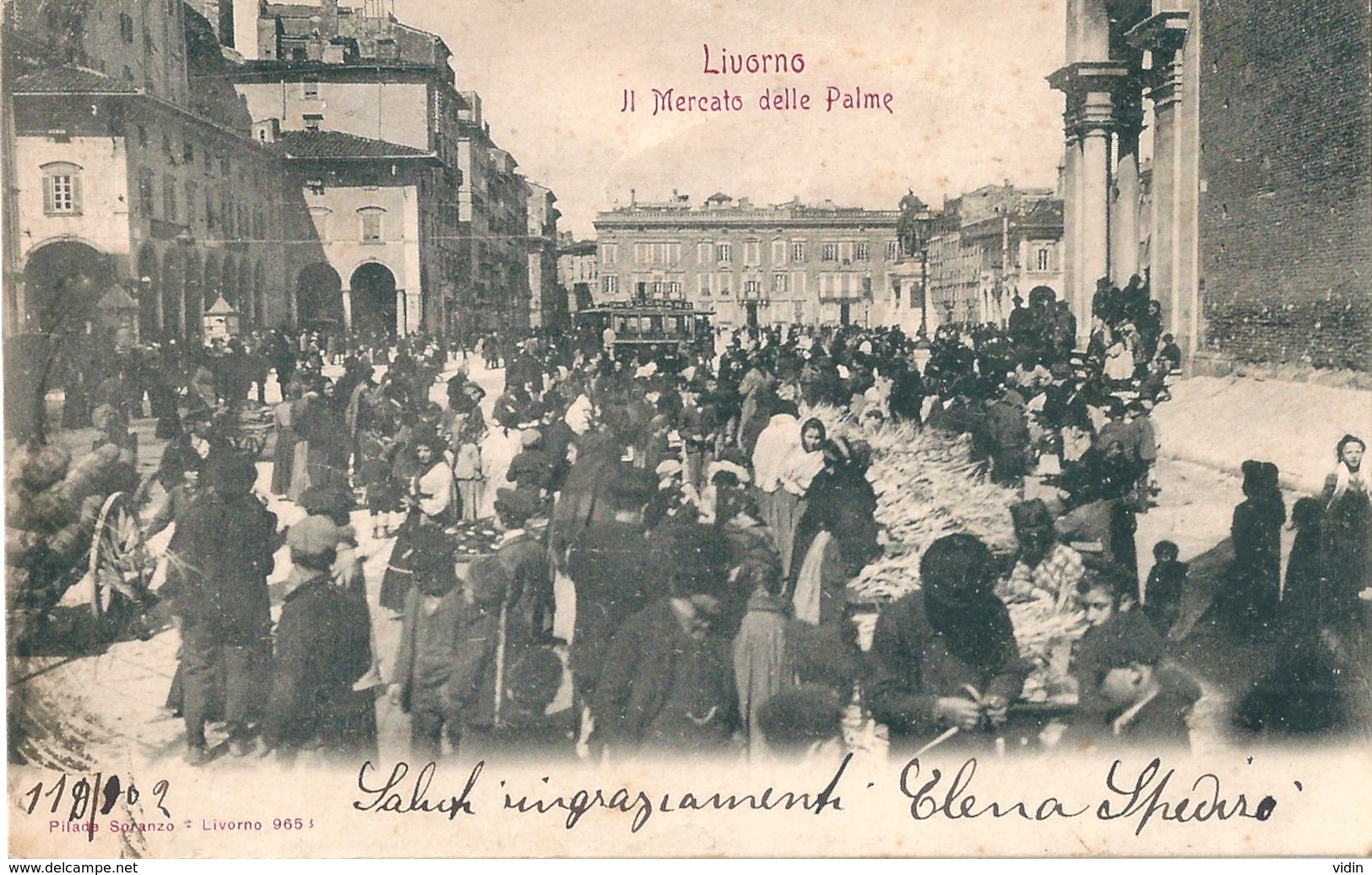 ITALIE ITALIA LIVORNO Le Marché Il Mercato - Livorno