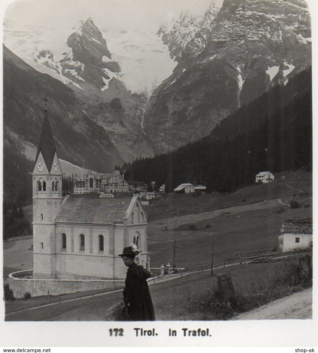 AK-2479/ Trafoi Südtirol  NPG Stereofoto  Ca. 1905 - Fotos Estereoscópicas