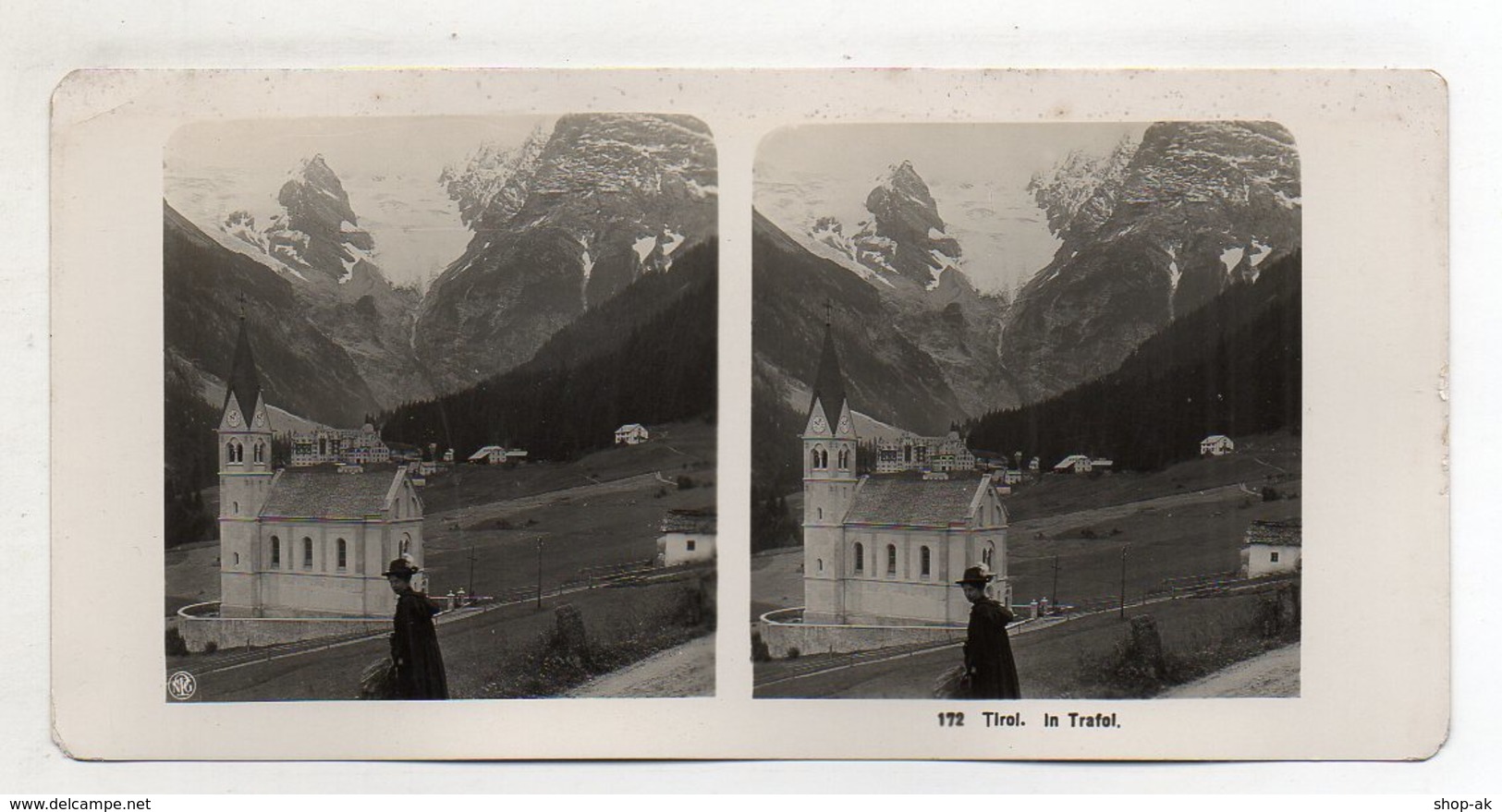 AK-2479/ Trafoi Südtirol  NPG Stereofoto  Ca. 1905 - Fotos Estereoscópicas