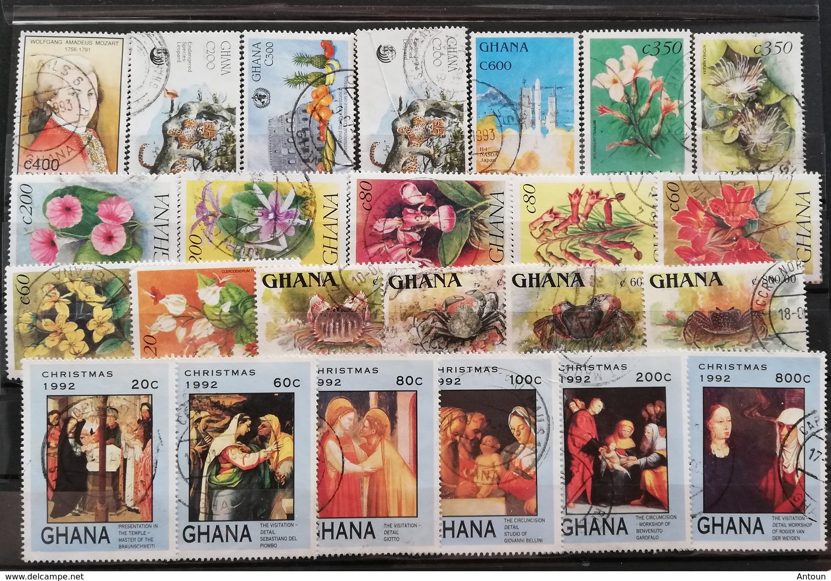 Ghana Mixed LOT USED  Postage Fee To Be Added On All Items - Ghana (1957-...)