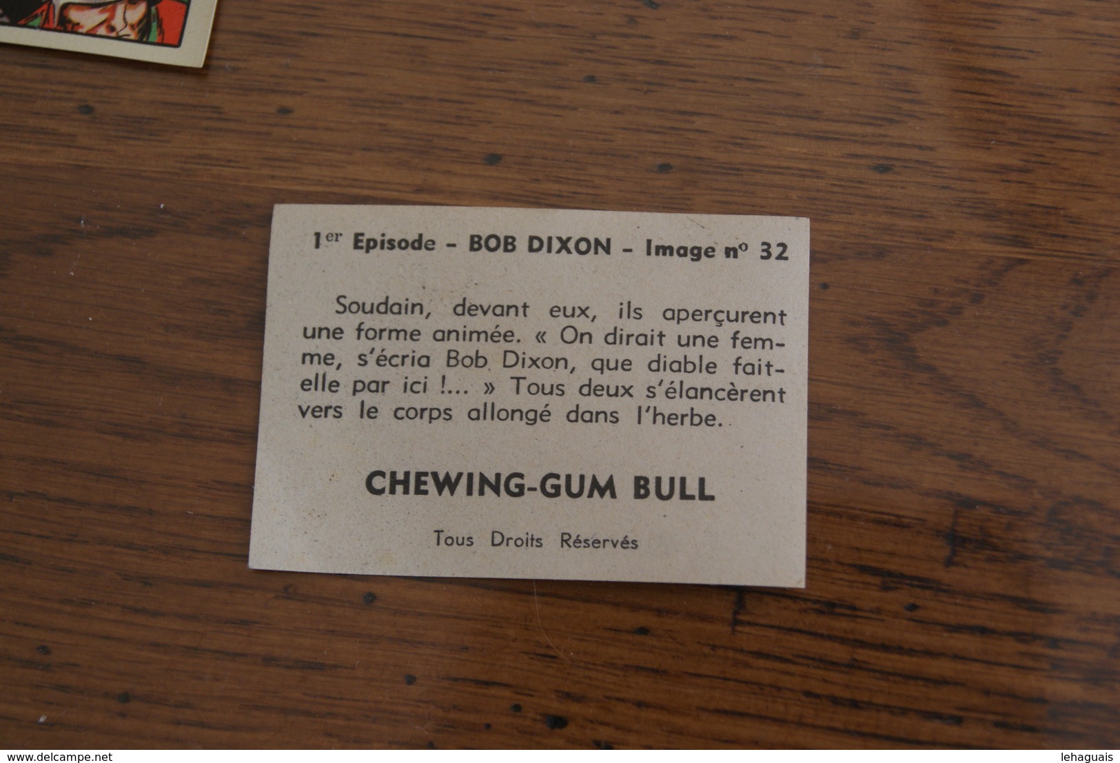 Images Bob DIXON (chewing Gum Bull) - Other & Unclassified