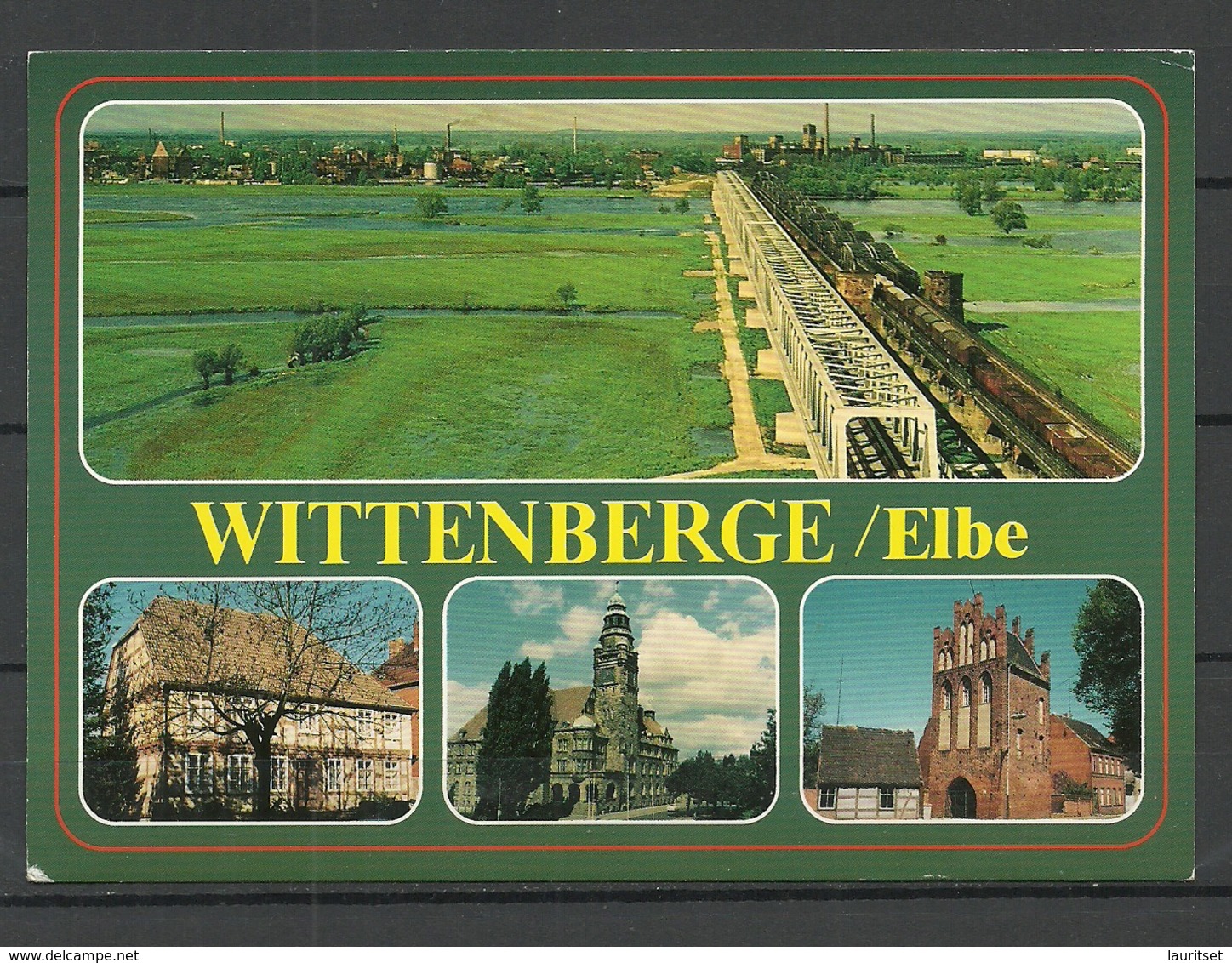 Deutschland WITTENBERGE An Der Elbe 1994 Gesendet, Mit Briefmarke - Wittenberge
