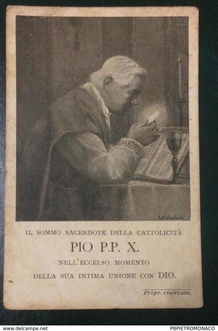 Cartolina Postale - Papa PIO X P.P. - Vaticano (Ciudad Del)