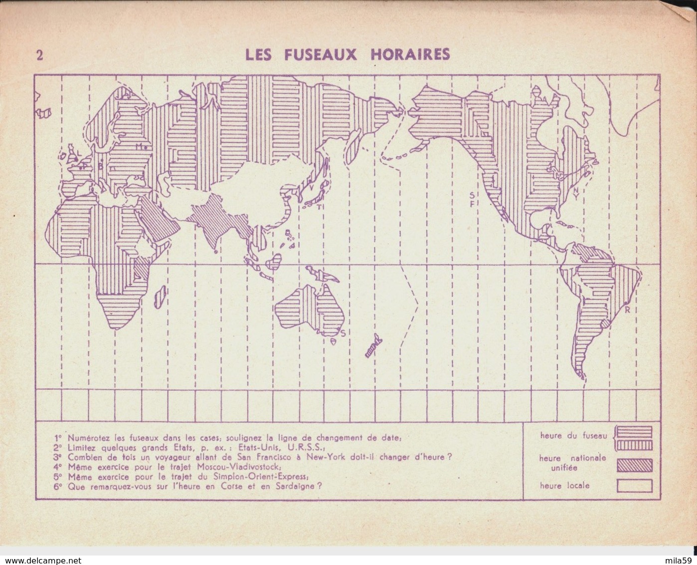 Cahier De Cartographie Par Antonin Fraysse. France Et D' Outremer. Librairie Armand Colin Paris V°. 1957 - Fiches Didactiques