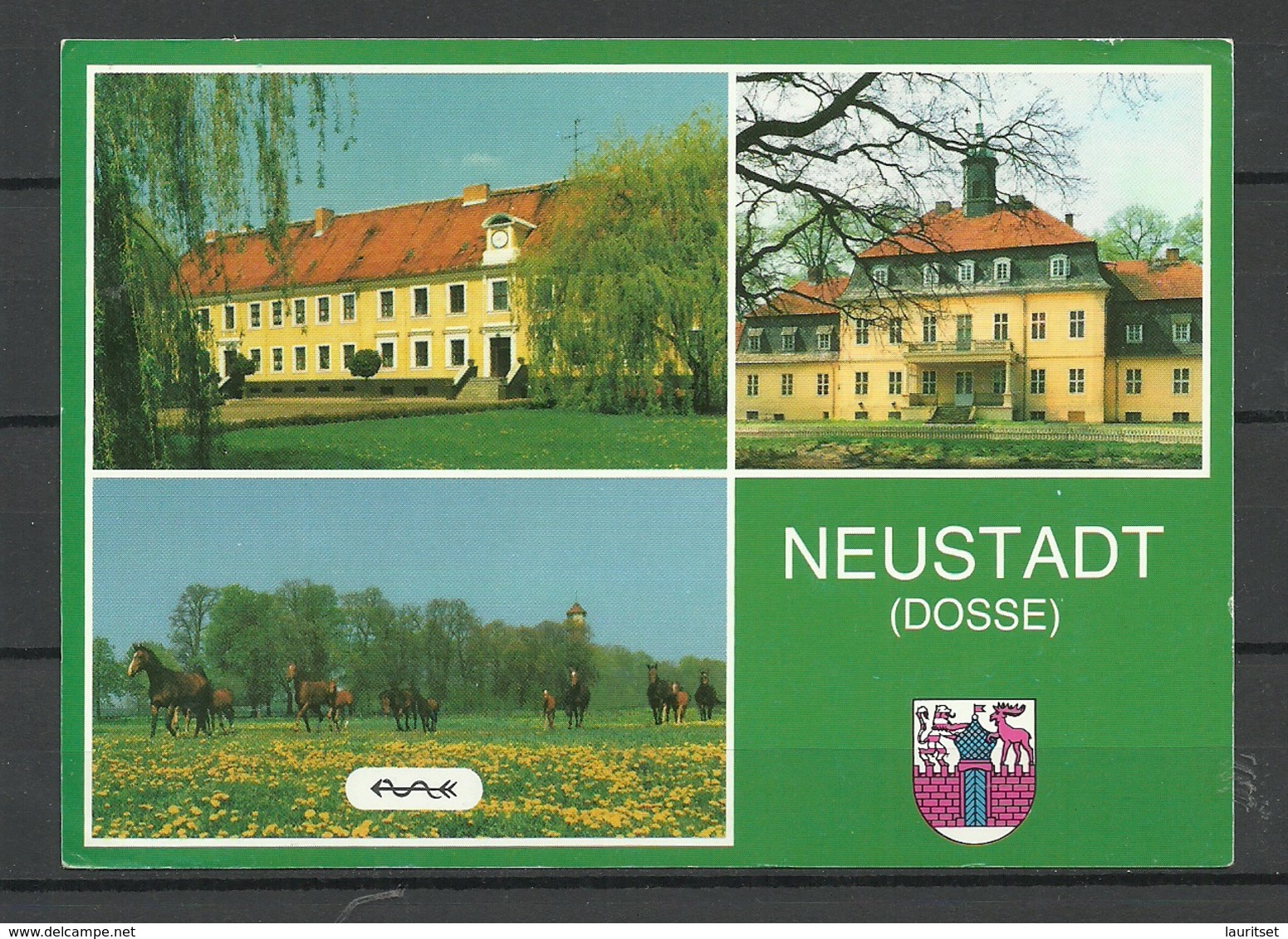 Deutschland NEUSTADT Dosse (gesendet 1995, Mit 3 Briefmarke) - Neustadt (Dosse)