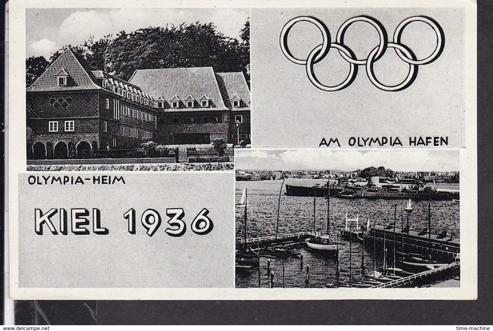 Kiel Olympia 1936 Sonderstempel - Olympische Spiele