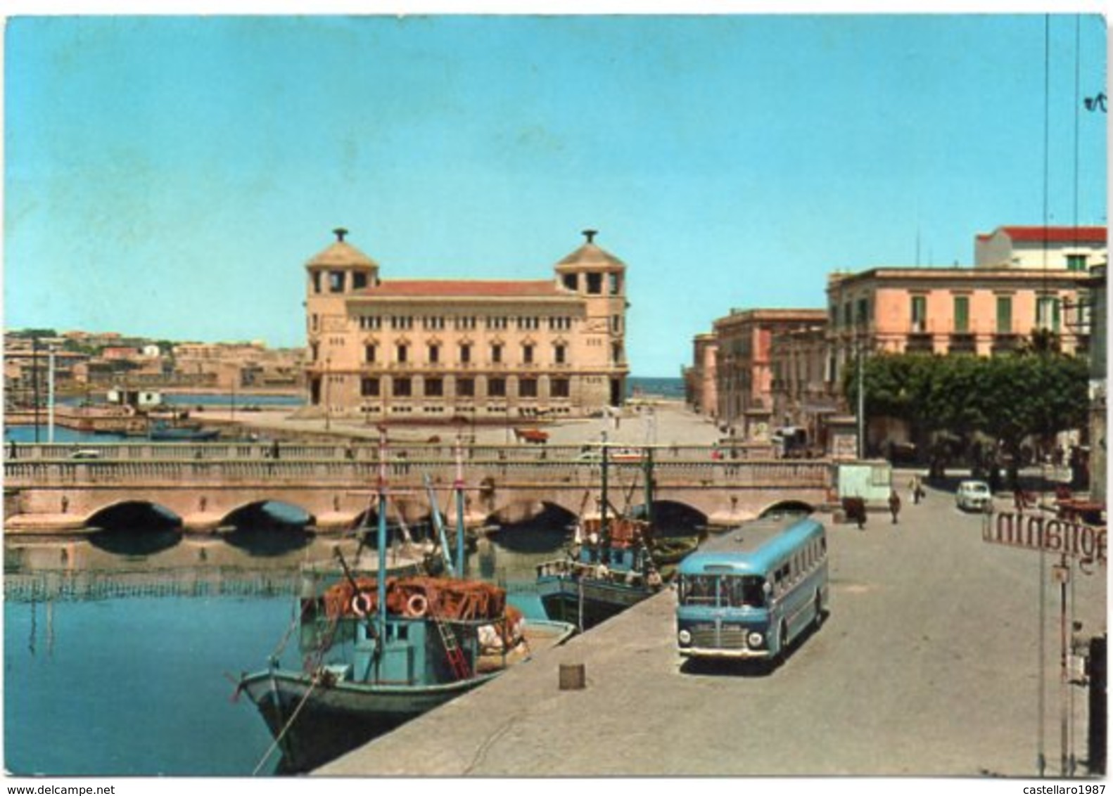 SIRACUSA  - Ponte Umberto E Palazzo Delle Poste - Siracusa
