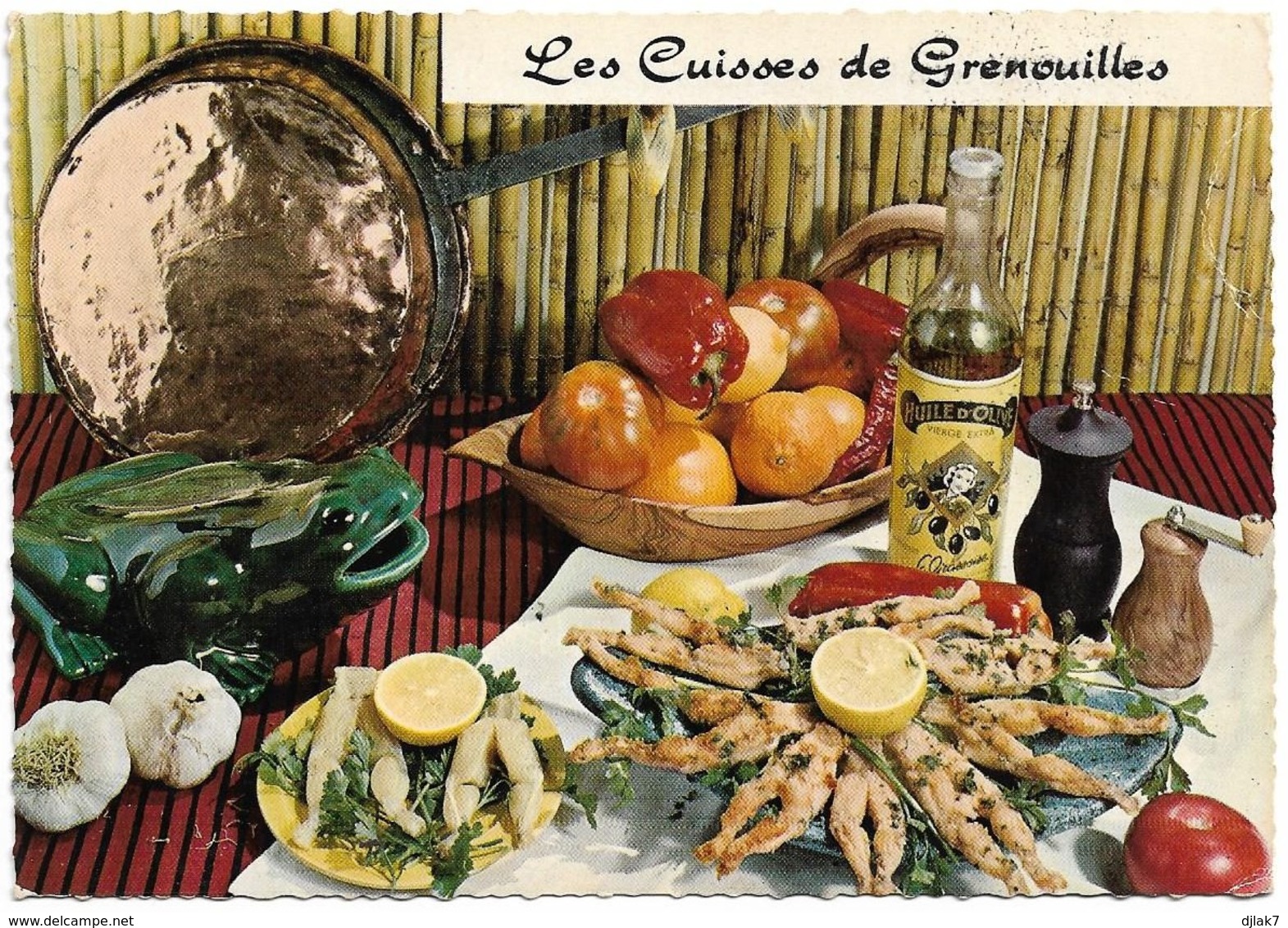 Recette Des Cuisses De Grenouilles à La Provençale (2 Scans) - Küchenrezepte