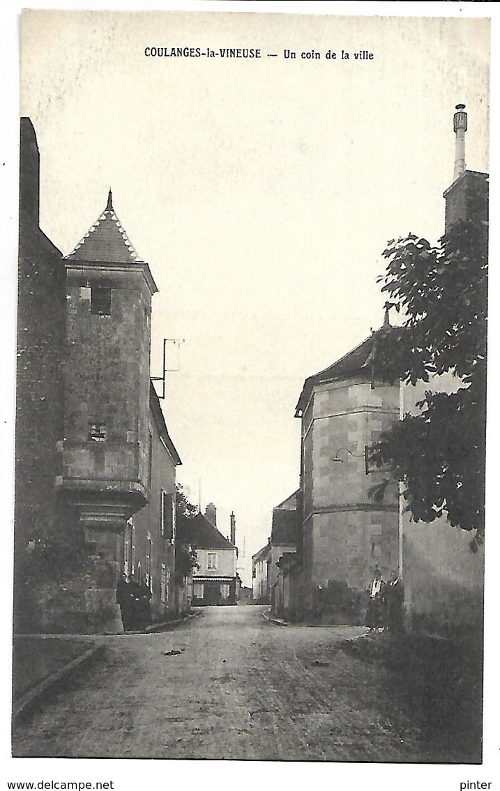 COULANGES LA VINEUSE - Un Coin De La Ville - Coulanges La Vineuse