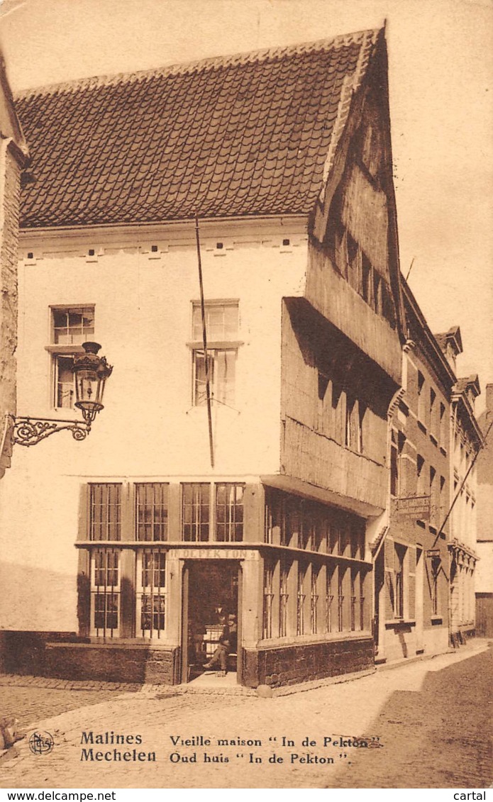 MECHELEN - Oud Huis "In De Pekton" - Mechelen