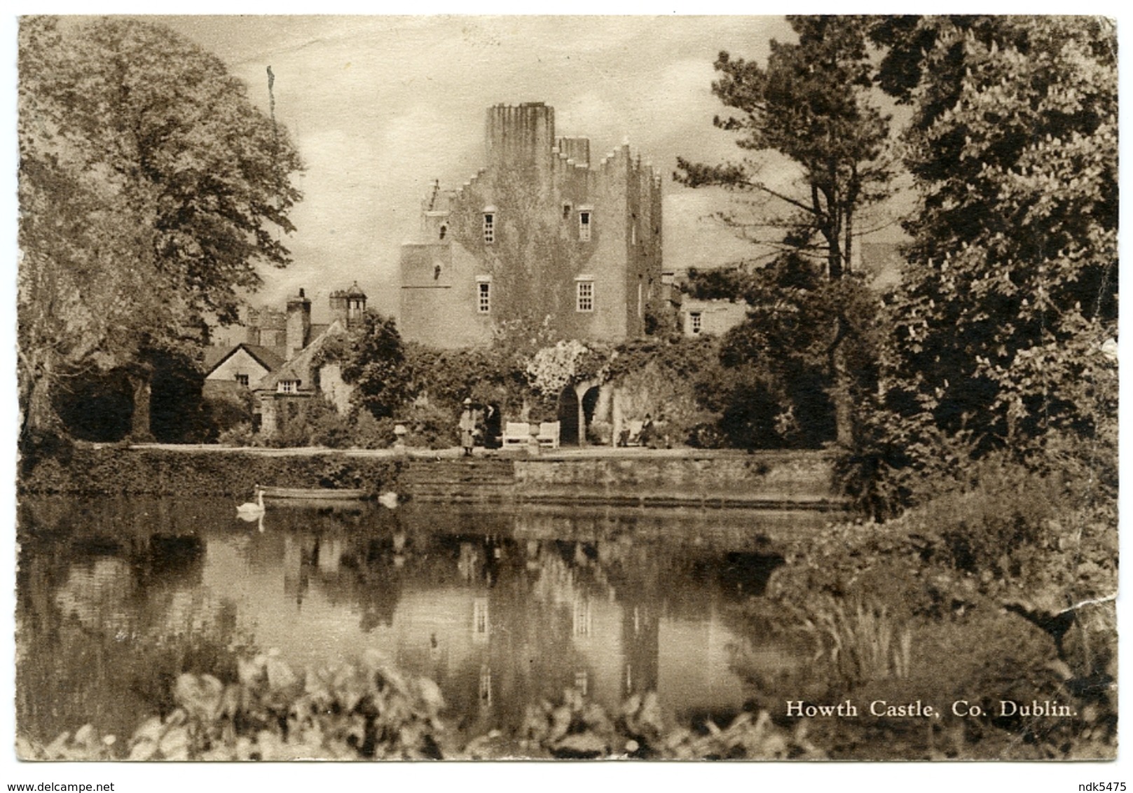 HOWTH CASTLE, CO. DUBLIN / ADDRESS - LONDON, HAMMERSMITH HOSPITAL, NURSES' HOME, SHEPHERDS BUSH (10 X 15cms Approx.) - Dublin