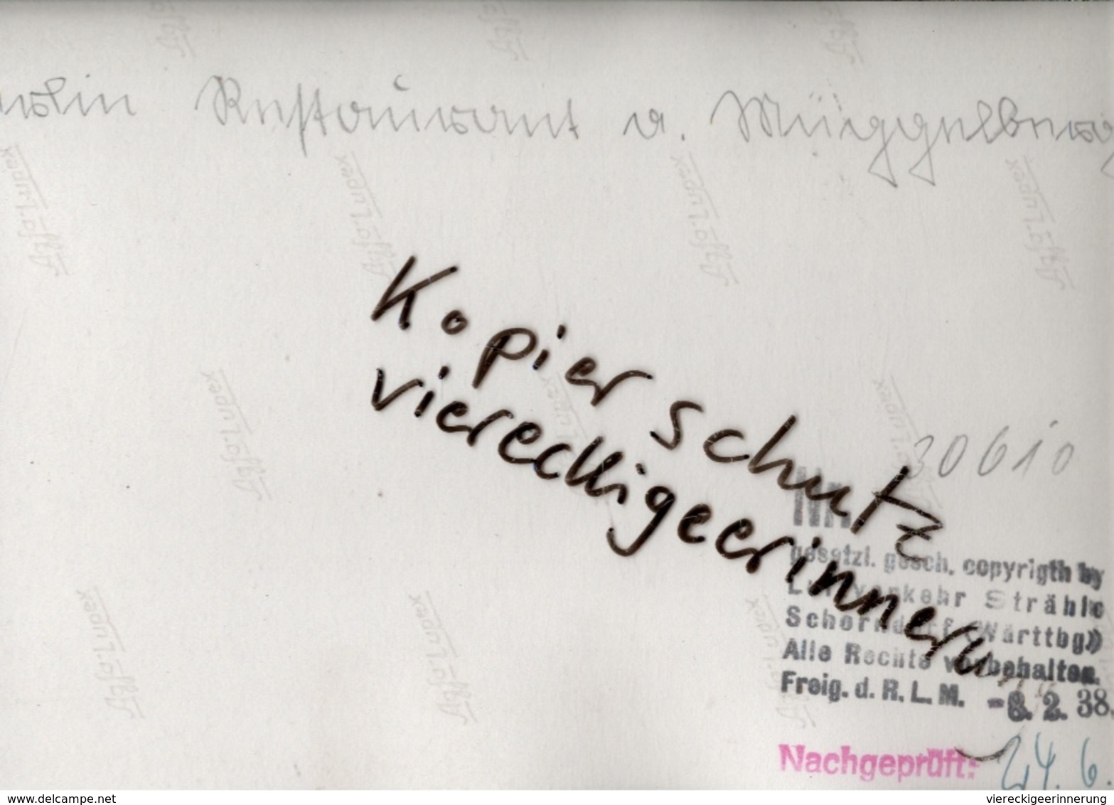 ! Müggelberge Restaurant Berlin Müggelsee, Seltenes Luftbild  1937, Nr. 30610, PLZ: 12589, Format 18 X 13 Cm - Mueggelsee