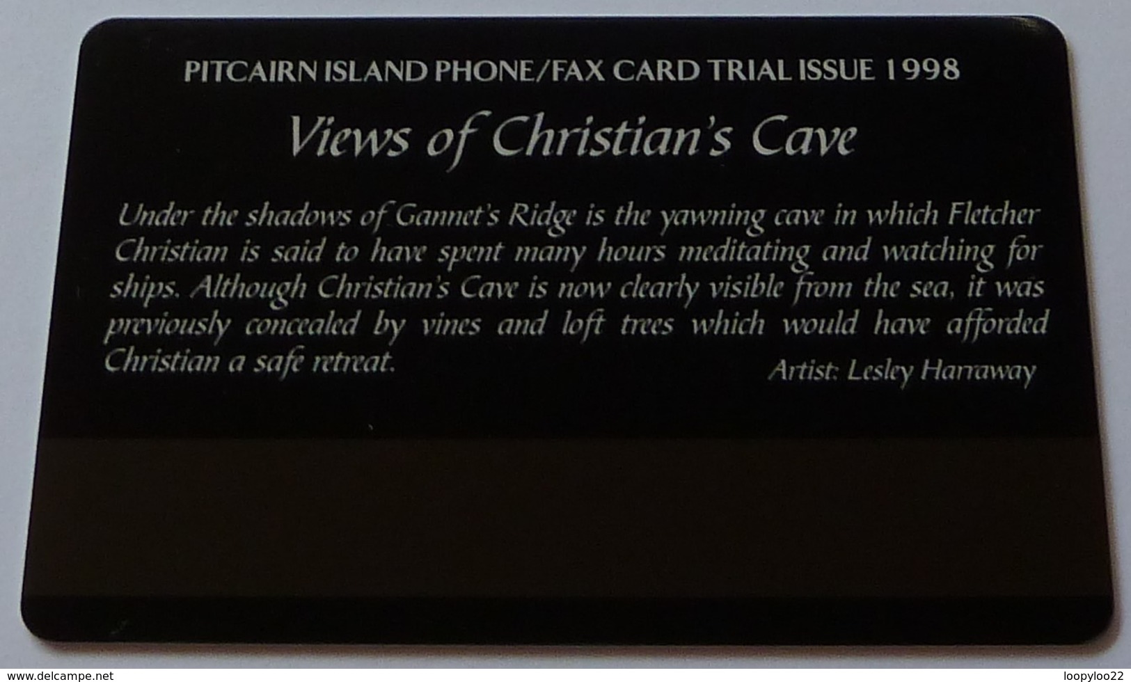 PITCAIRN ISLANDS - £5 - Trial - Views Of Christian's Cove - Mint - Isole Pitcairn