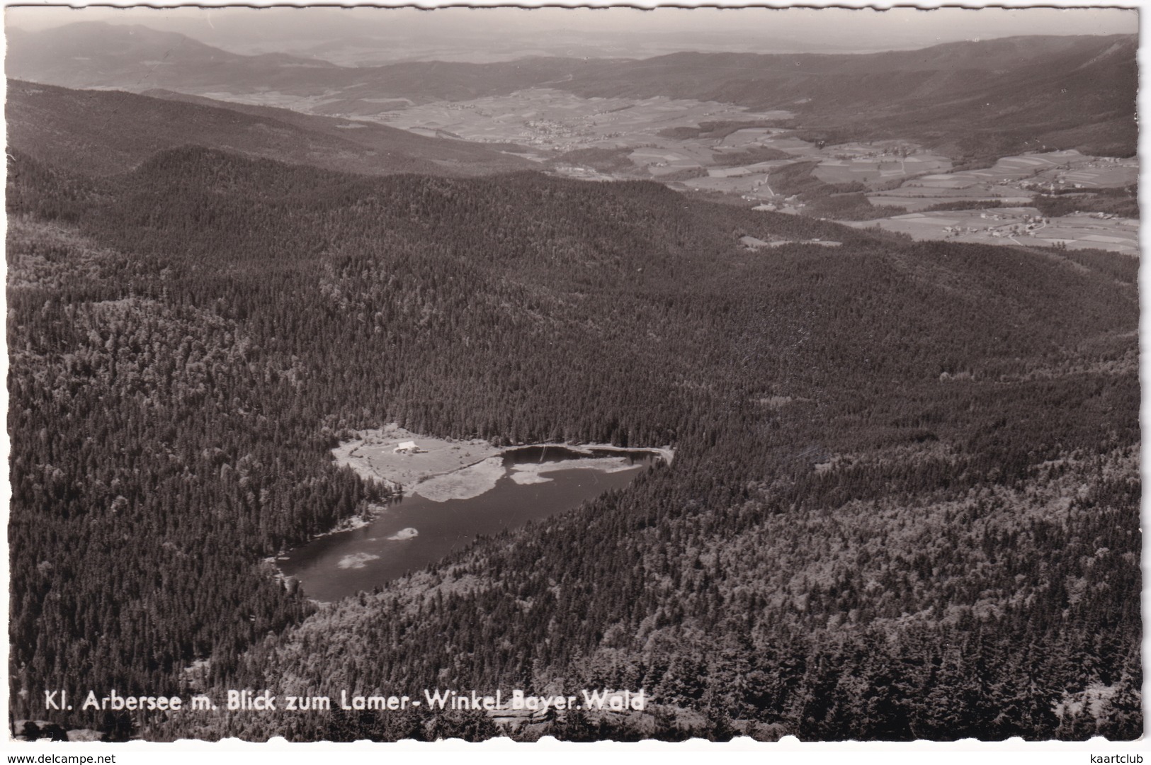 Kl. Arbersee M. Blick Zum Lamer-Winkel, Bayer. Wald - Cham