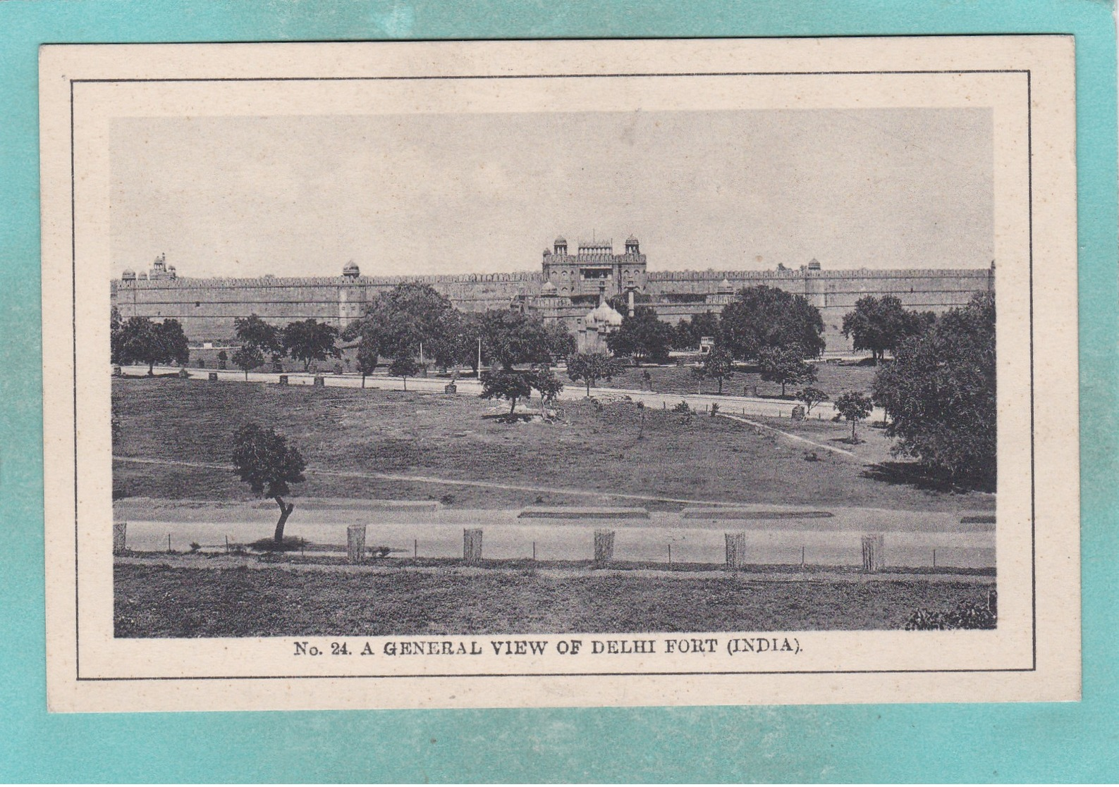 Small Old Postcard Of Delhi Fort,Delhi, India,S6. - Indien