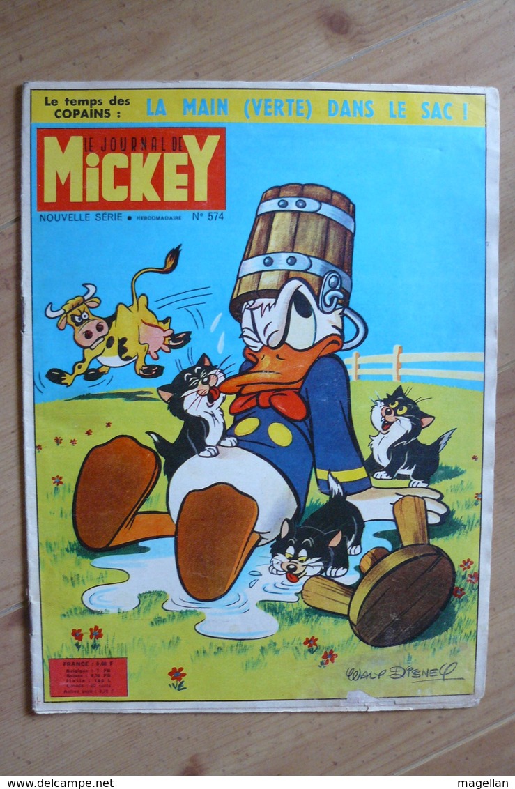 Le Journal De Mickey N° 574 - Année 1963 - Journal De Mickey
