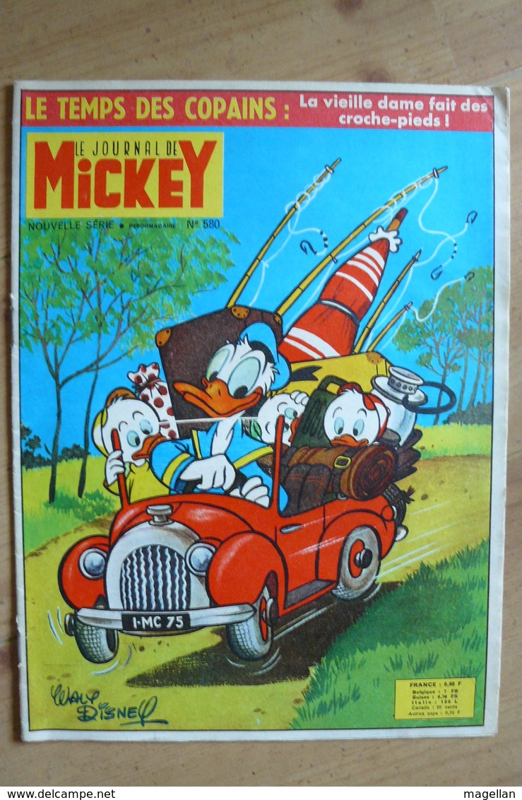 Le Journal De Mickey N° 580 - Année 1963 - Journal De Mickey