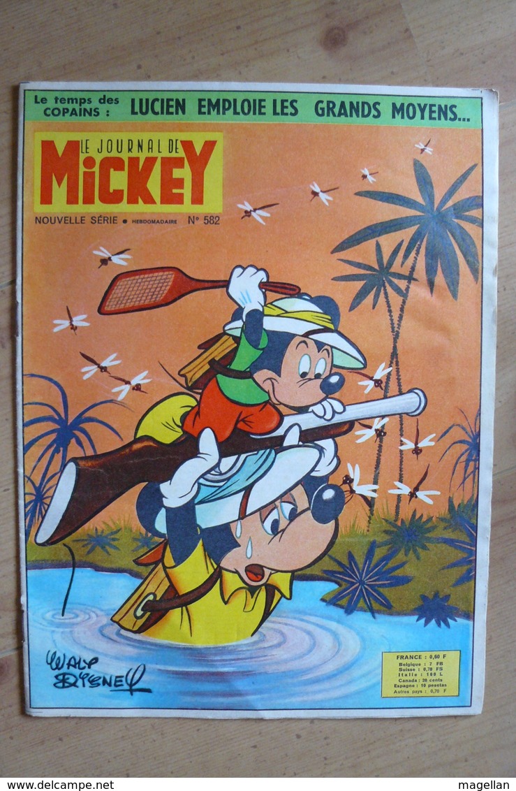 Le Journal De Mickey N° 582 - Année 1963 - Journal De Mickey